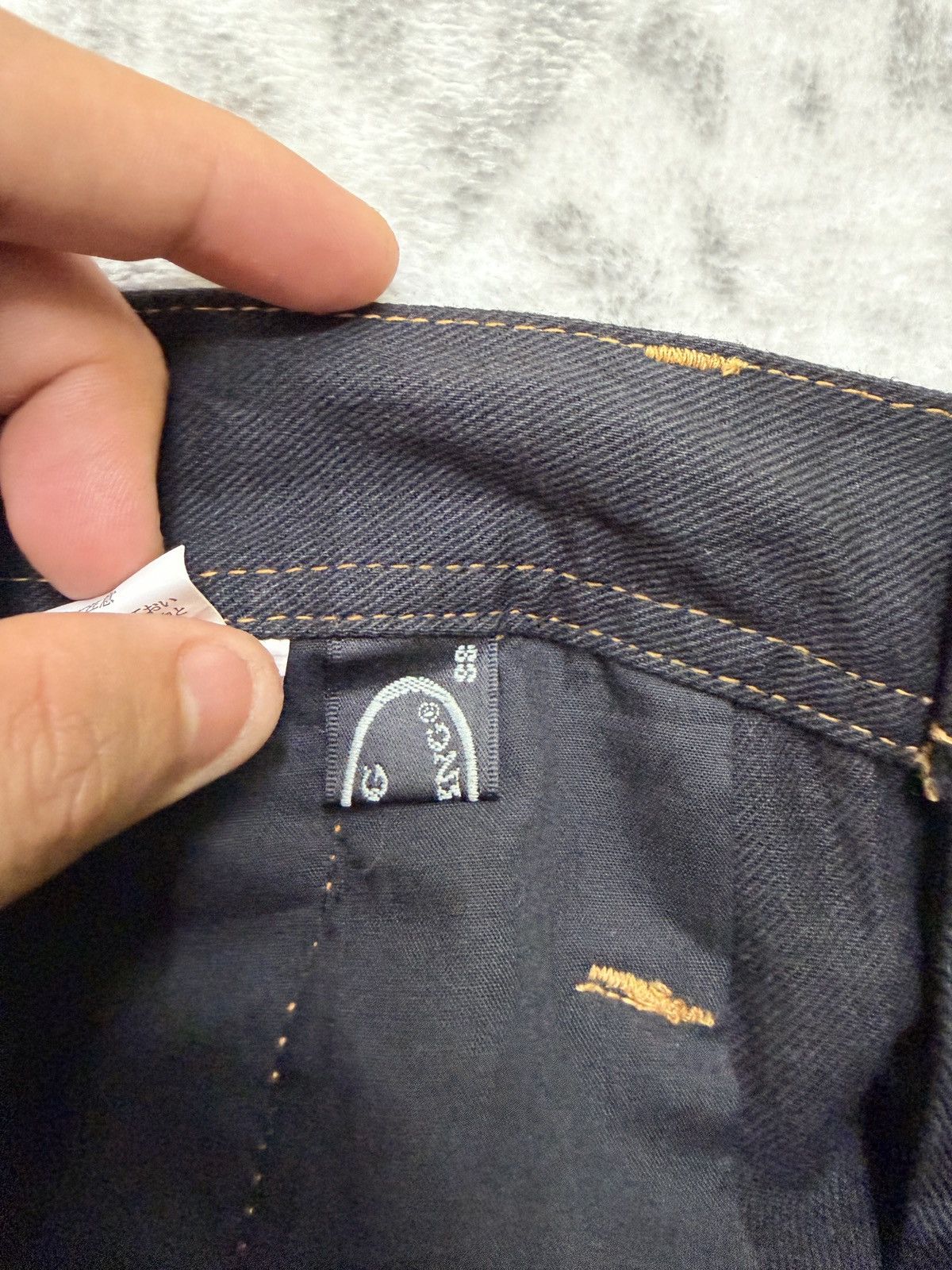 JNCO Dog Hunting Y2K Baggy Black Denim Embroidered Graphic Jeans Size US 34 / EU 50 - 16 Thumbnail
