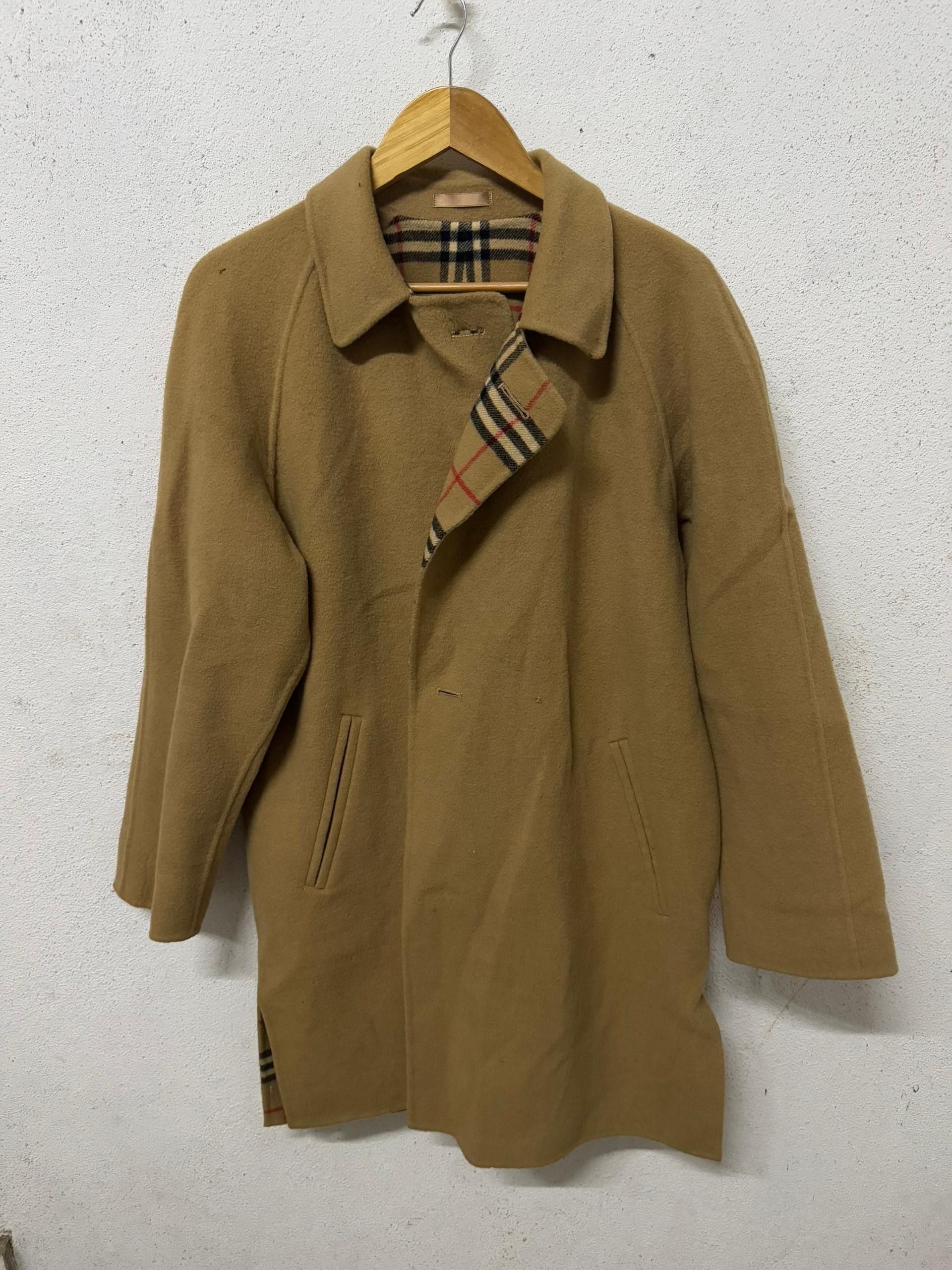 Burberry Vintage burberry wool coat Size US L / EU 52-54 / 3 - 4 Thumbnail