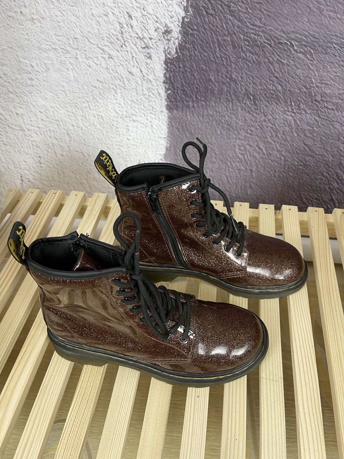 Dr. Martens Dr.Martens 1460 Glitter J AW501 boots vintage Size US 4 / IT 34 - 5 Thumbnail