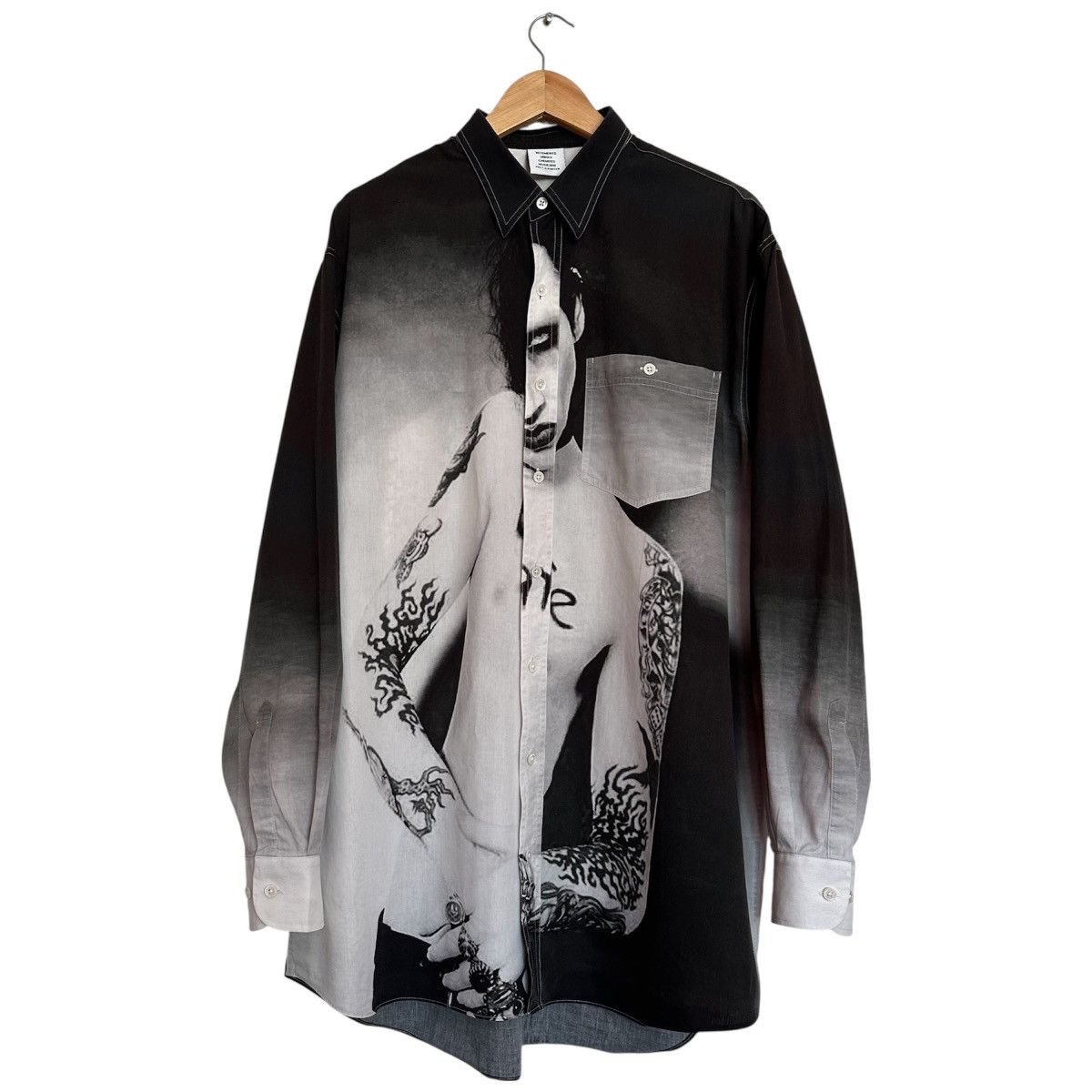 Vetements Vetements Marilyn Manson Shirt AW18 Size US S / EU 44-46 / 1 - 1 Thumbnail