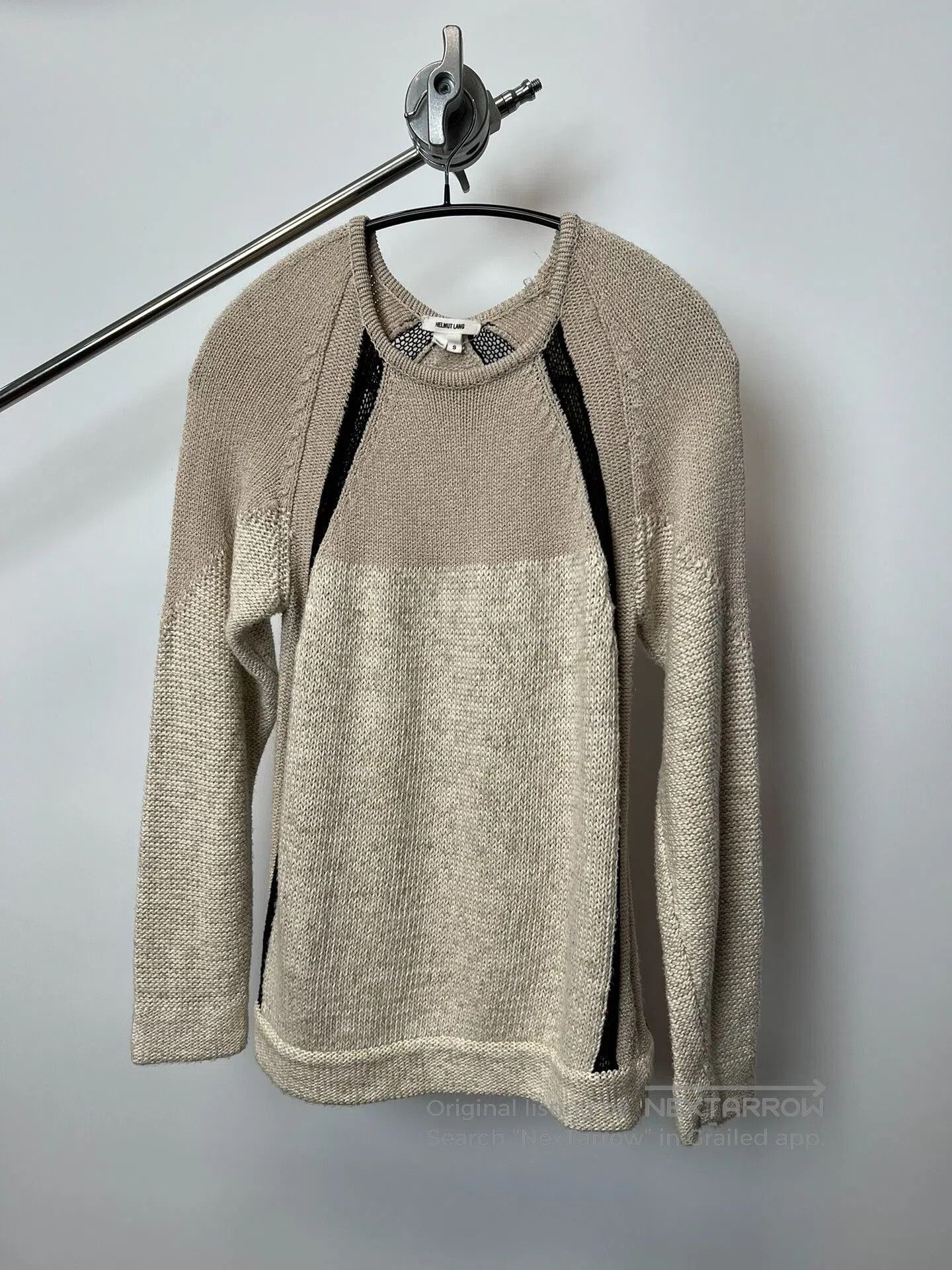 Helmut Lang Helmut Lang Color Block Sweater. Size S / US 4 / IT 40 - 2 Thumbnail