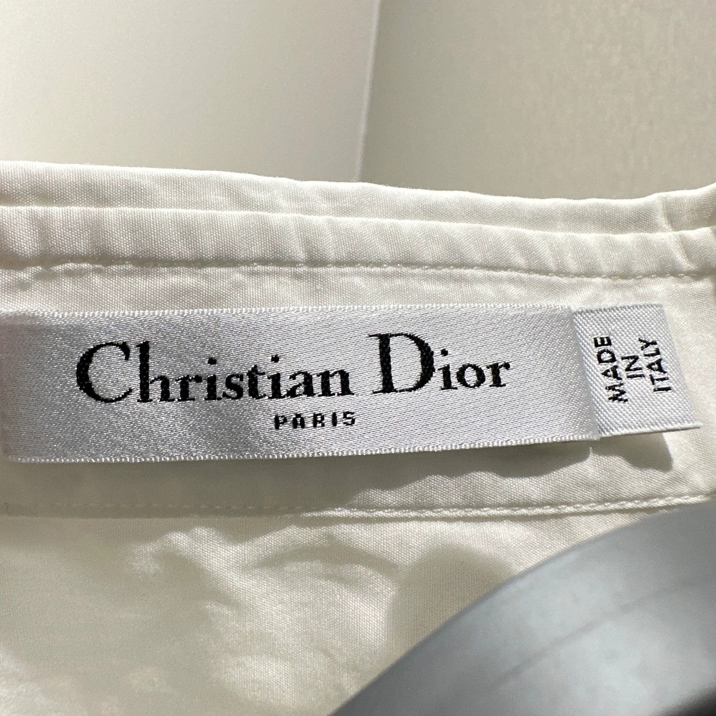 Christian Dior Monsieur CHRISTIAN DIOR bee puff-sleeve ss shirt 34 cotton Size XS / US 0-2 / IT 36-38 - 3 Thumbnail