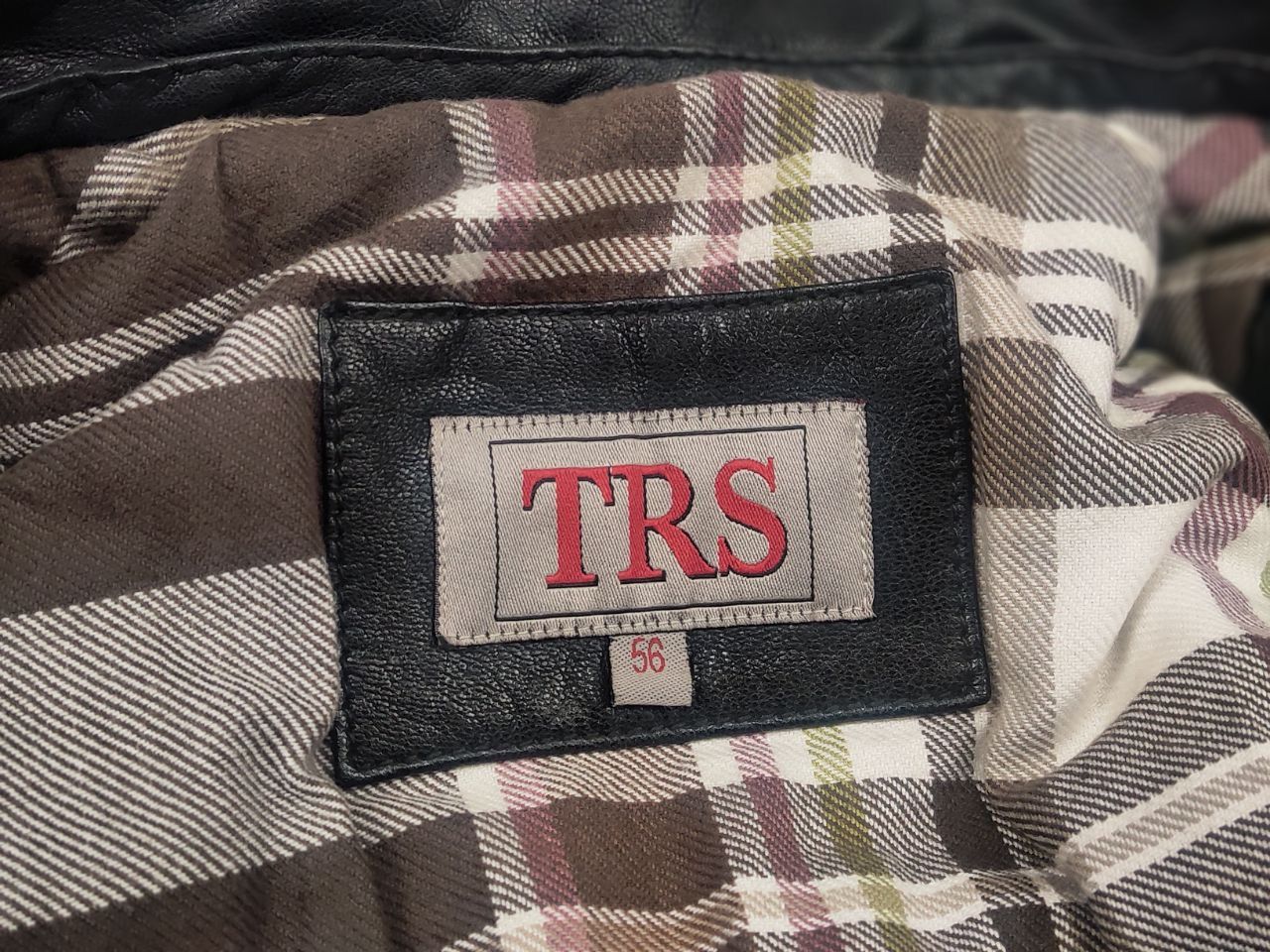 Vintage Vintage TRS leather bomber Jacket A-2 USAF Pilot Aviator USA Size US L / EU 52-54 / 3 - 14 Thumbnail