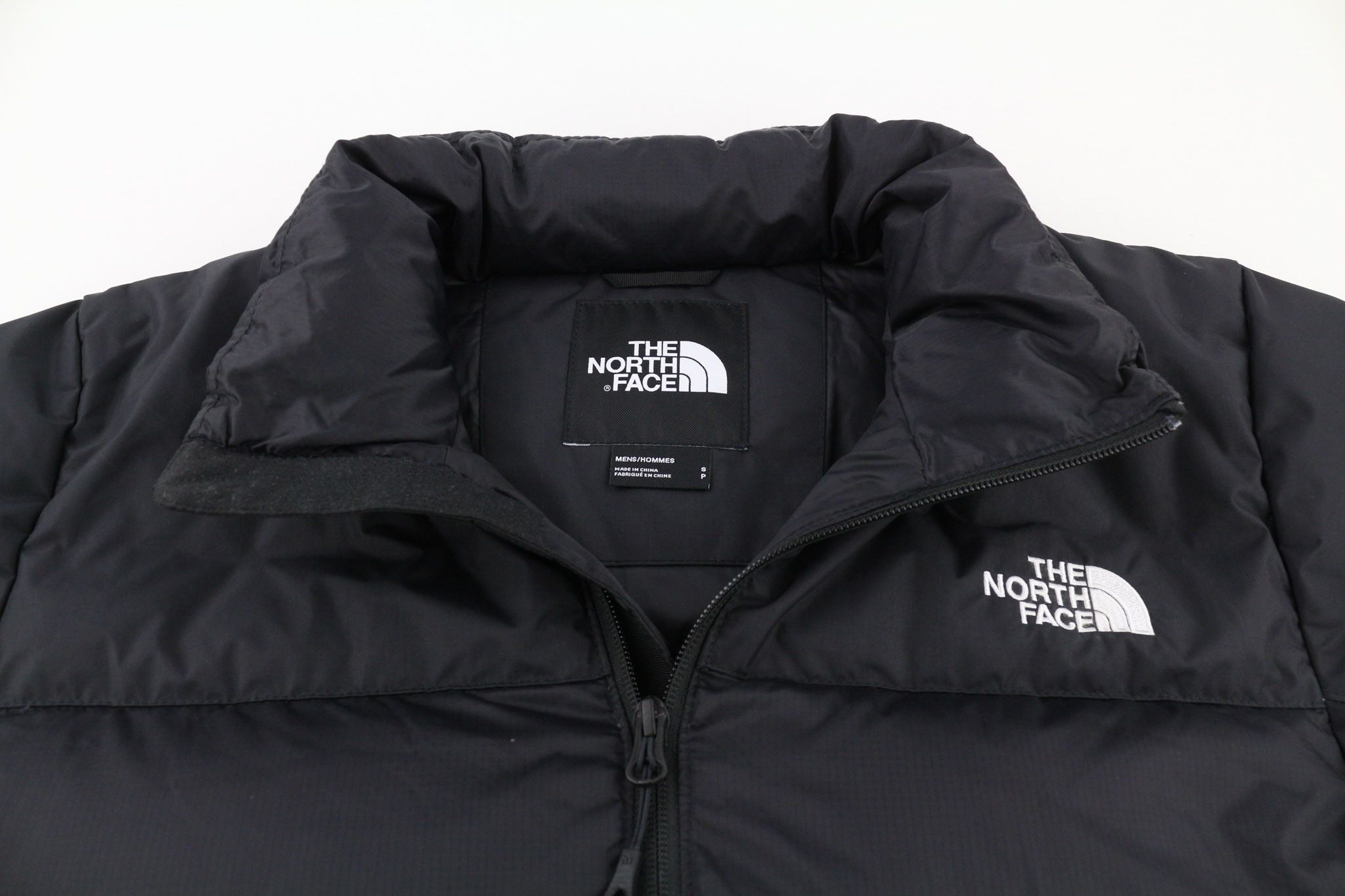 The North Face DIABLO S Black 700 Down Zipper Logo Puffer Jacket 80501 Size US S / EU 44-46 / 1 - 5 Thumbnail
