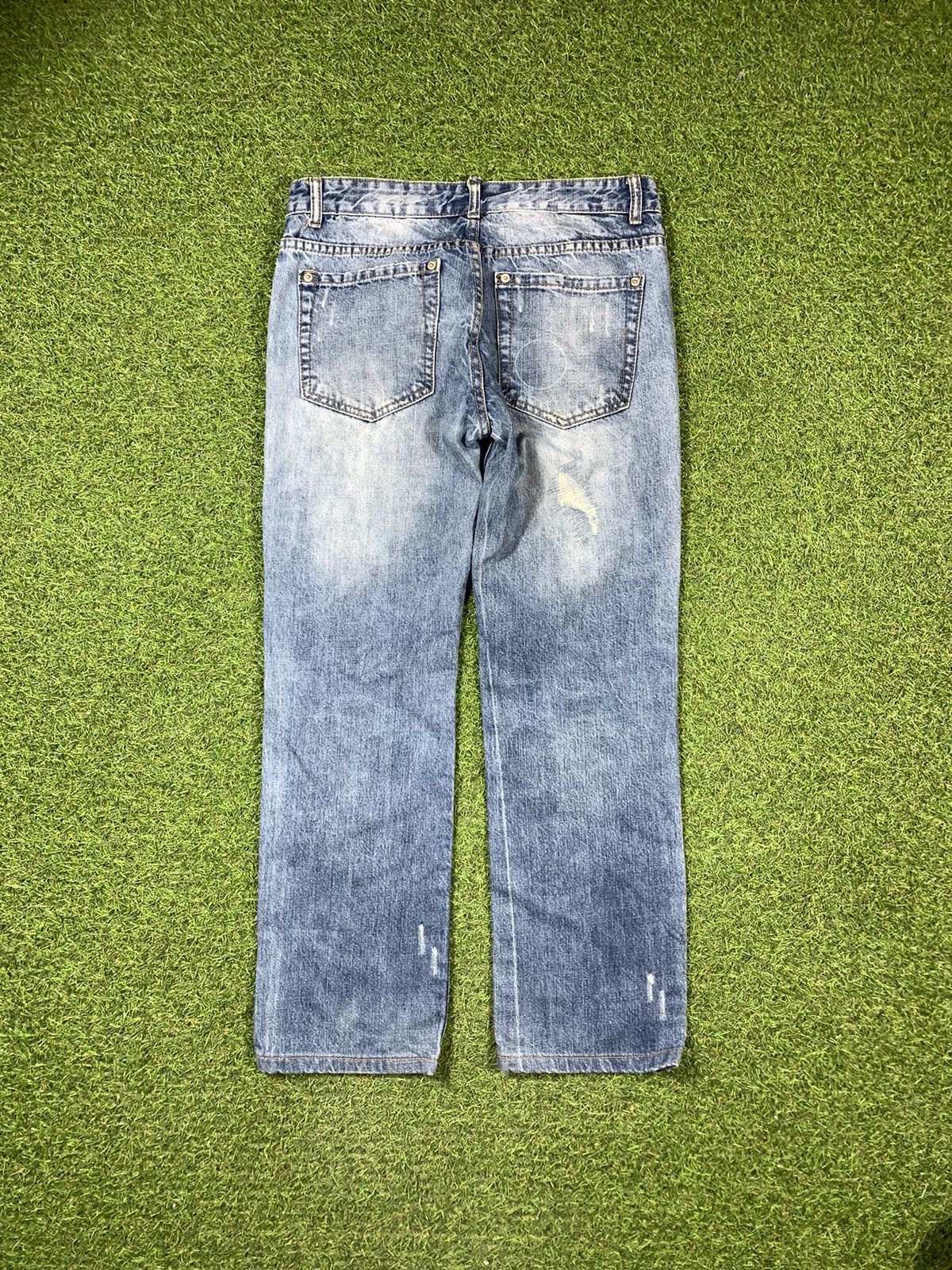 Dsquared2 Vintage Dsquared2 jeans distressed streetwear size 33 Size US 33 - 3 Thumbnail