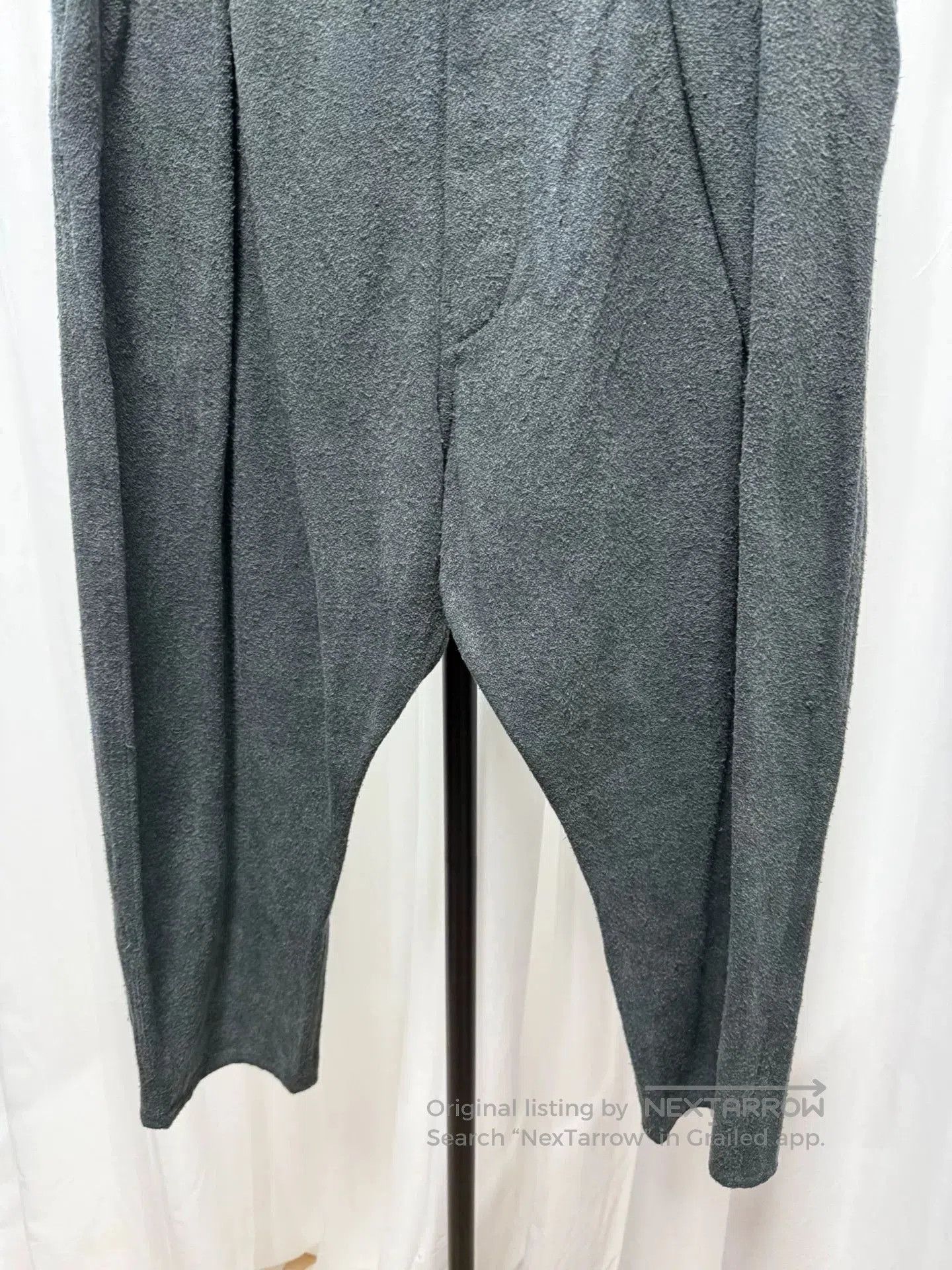 Comme des Garcons Homme Plus 100% Silk Waist Trousers by Araki Yuu. Size US 32 / EU 48 - 3 Thumbnail