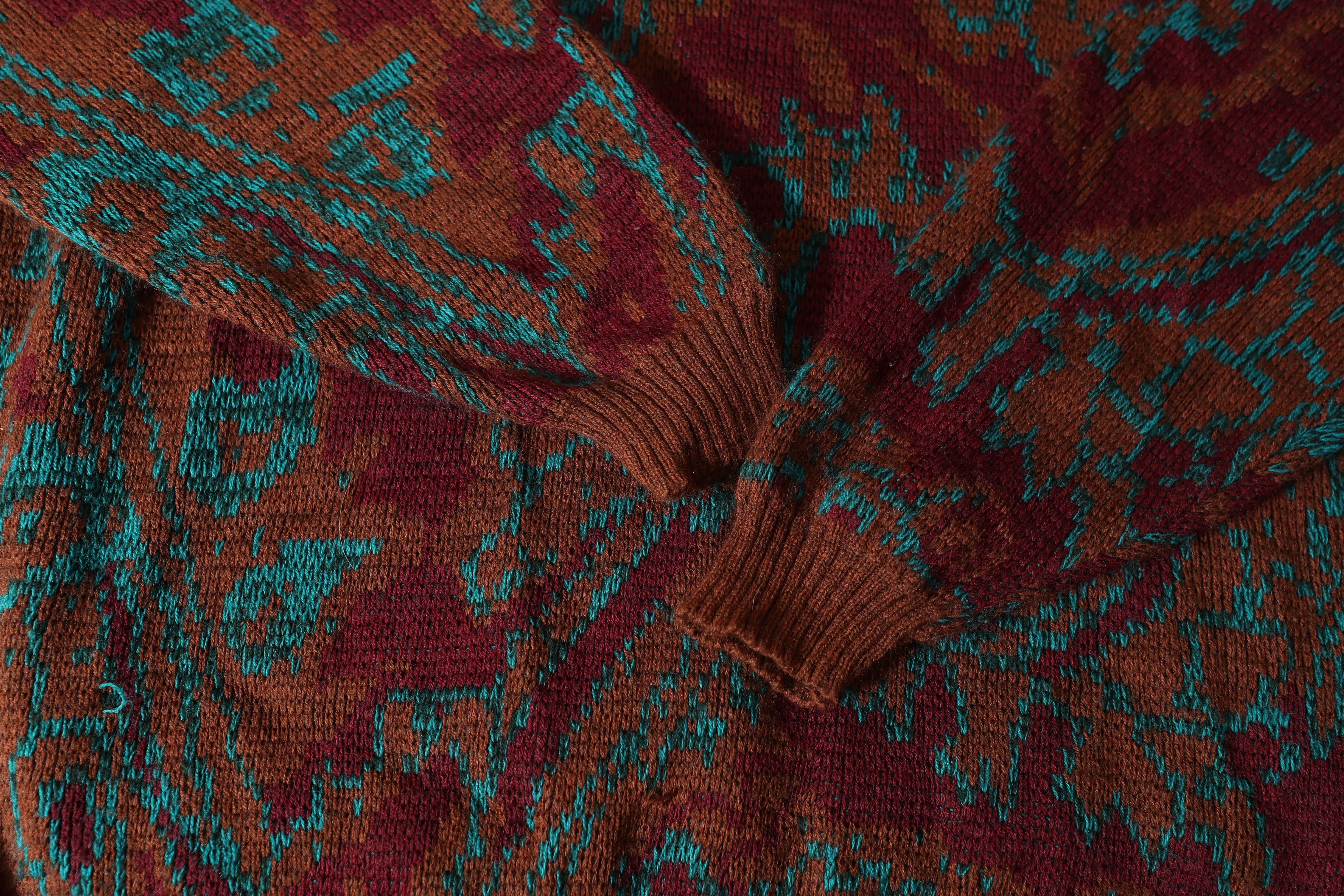 Other Whitefish Bay Vintage Psychedelic Sweater (XL) Size US XL / EU 56 / 4 - 6 Thumbnail