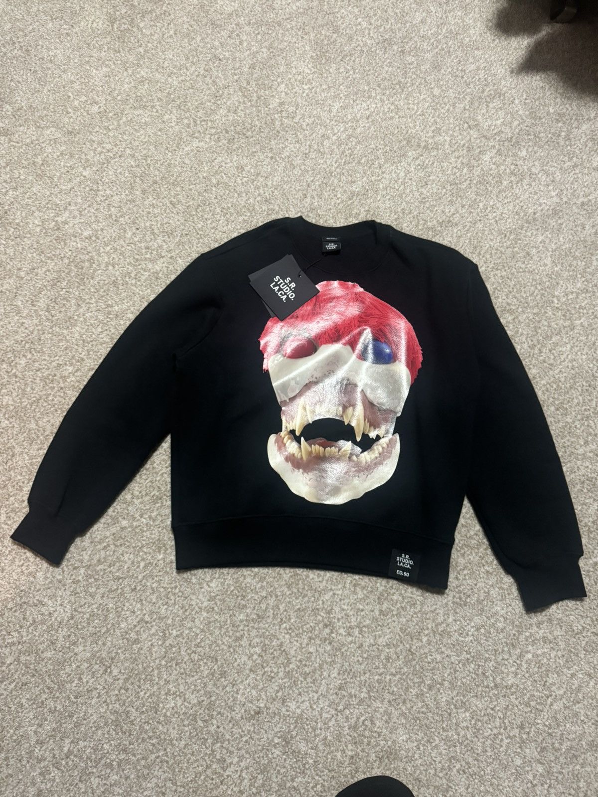 Sterling Ruby SR studio skull Sweater 1 of 50 Size US M / EU 48-50 / 2 - 3 Thumbnail