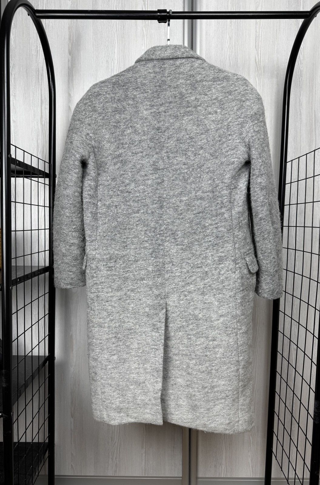 Allsaints AllSaints Sancia Ricci Wool Blend Italian Cloth Grey Coat Size S / US 4 / IT 40 - 7 Thumbnail
