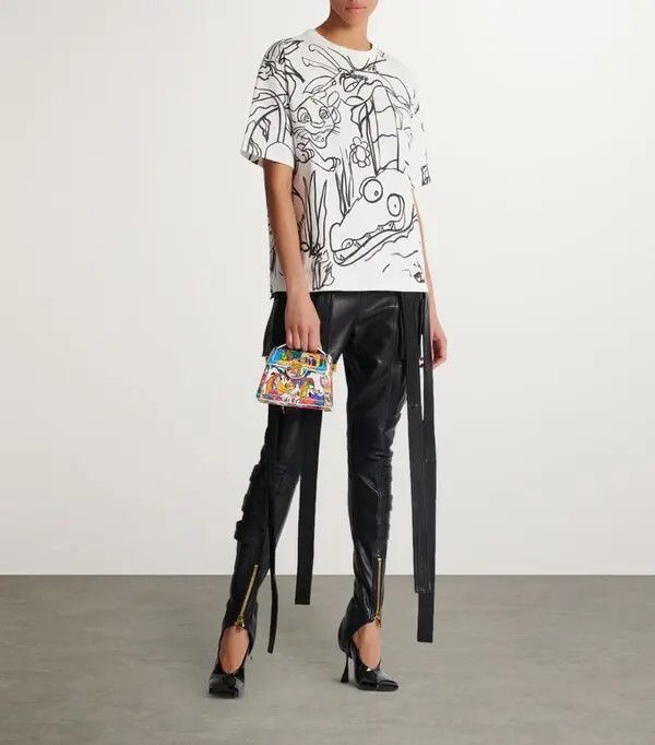 Balmain o1s1wg111225 Size:OS/X Disney Dynasty Bag in Multicolor Size ONE SIZE - 6 Thumbnail