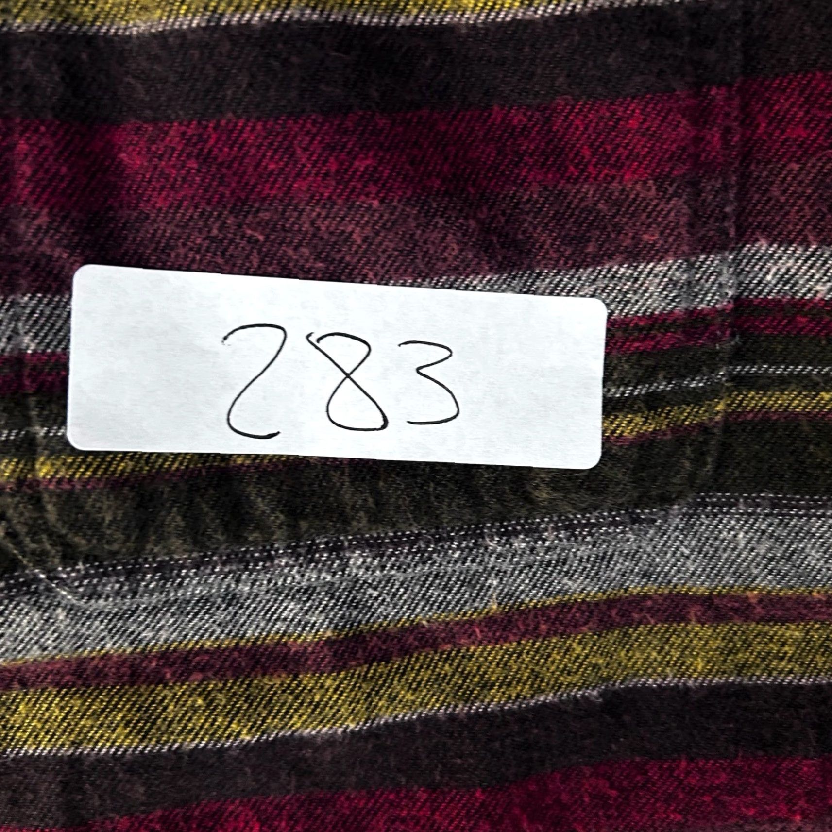 Uniqlo Uniqlo Shirt M L Multicolor Striped Flannel Button Up Collared Long Sleeve Casual Denim Collar 229417 Mens Shirt Size US L / EU 52-54 / 3 - 7 Thumbnail