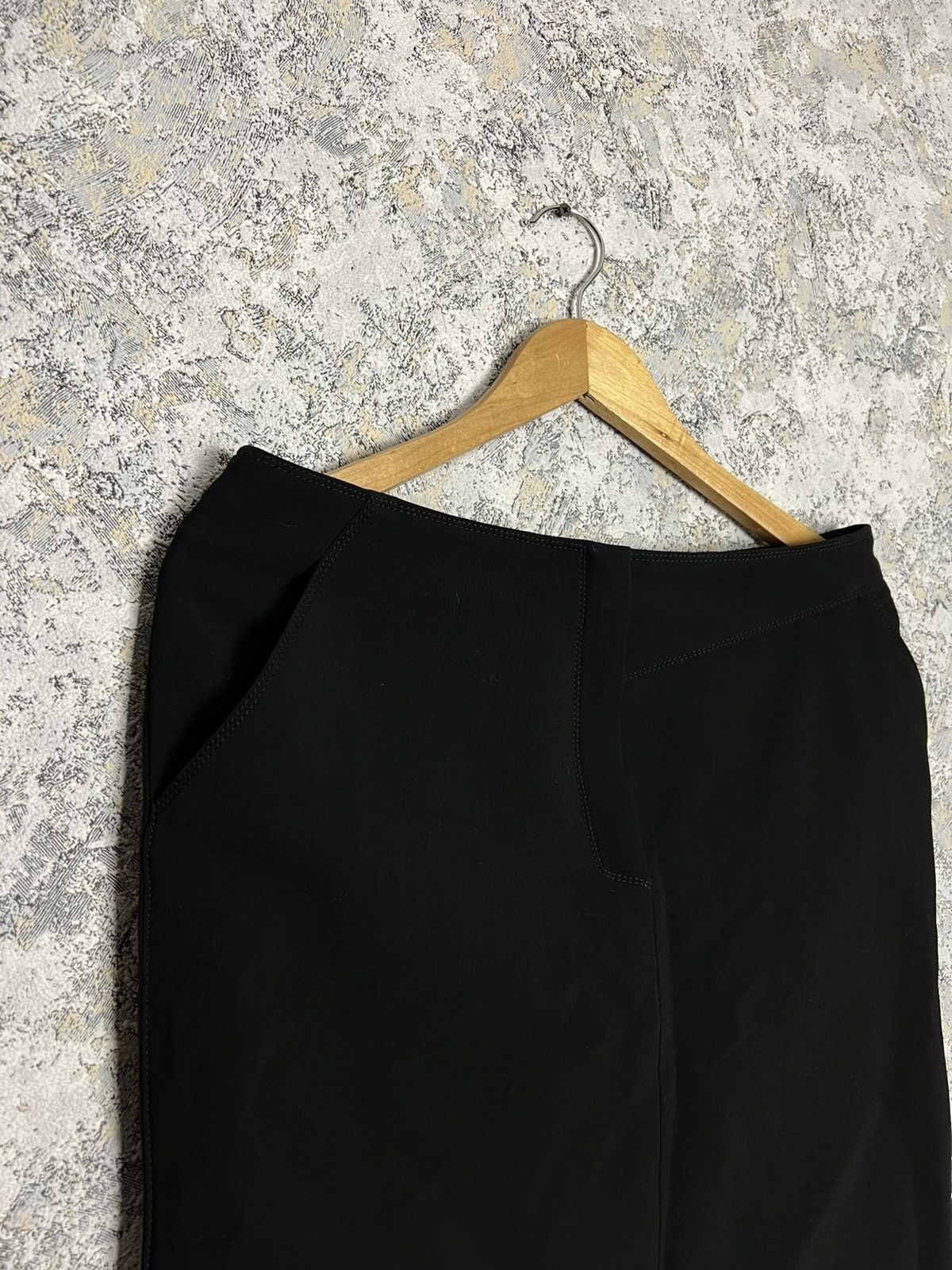 Balenciaga × Vintage Balenciaga Knee-length Skirt Black Size 42 Size 28" / US 6 / IT 42 - 2 Thumbnail