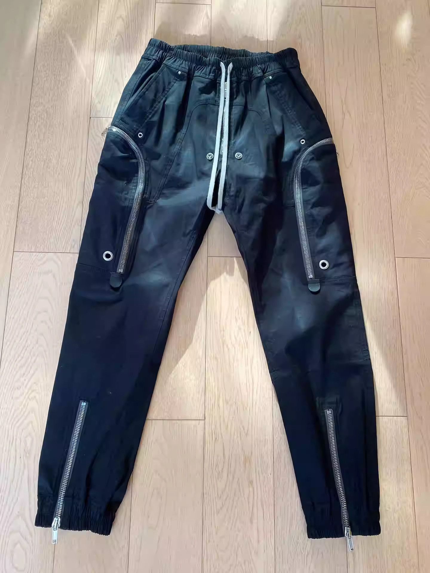 Rick Owens Rick Owens Bauhaus mainline five-zip cannonball pants-2505 Size US 32 / EU 48 - 1 Thumbnail