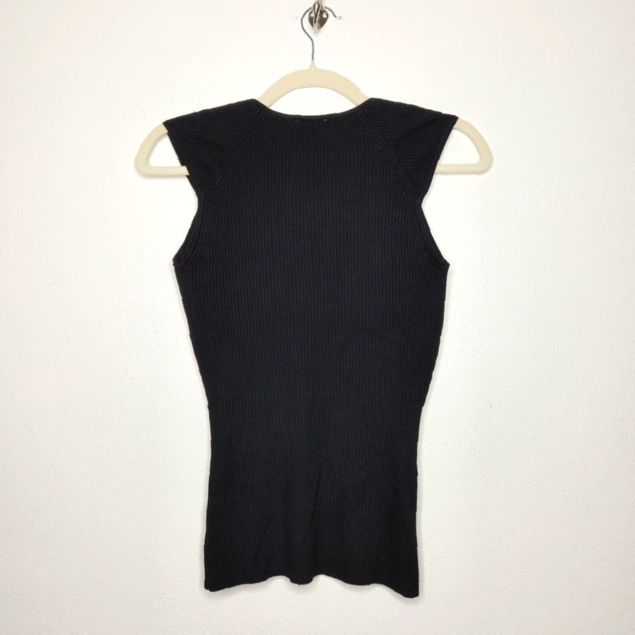 Vintage VINTAGE Say What Tank Womens M Black Fairy Whimsy Goth Emo Punk Going Out NWT Size M / US 6-8 / IT 42-44 - 5 Thumbnail