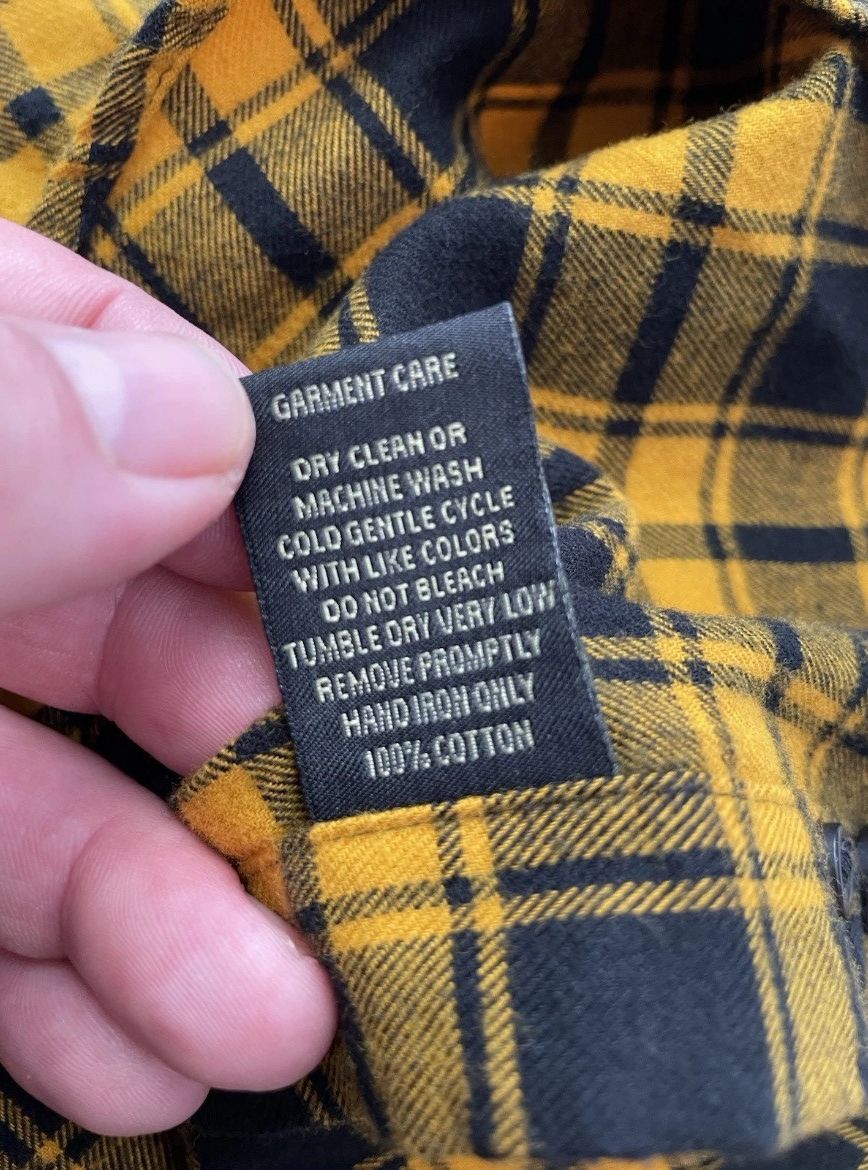 Other New Schaefer Yellow Black Pioneer Flannel Button Up 2XL Size US XXL / EU 58 / 5 - 5 Thumbnail