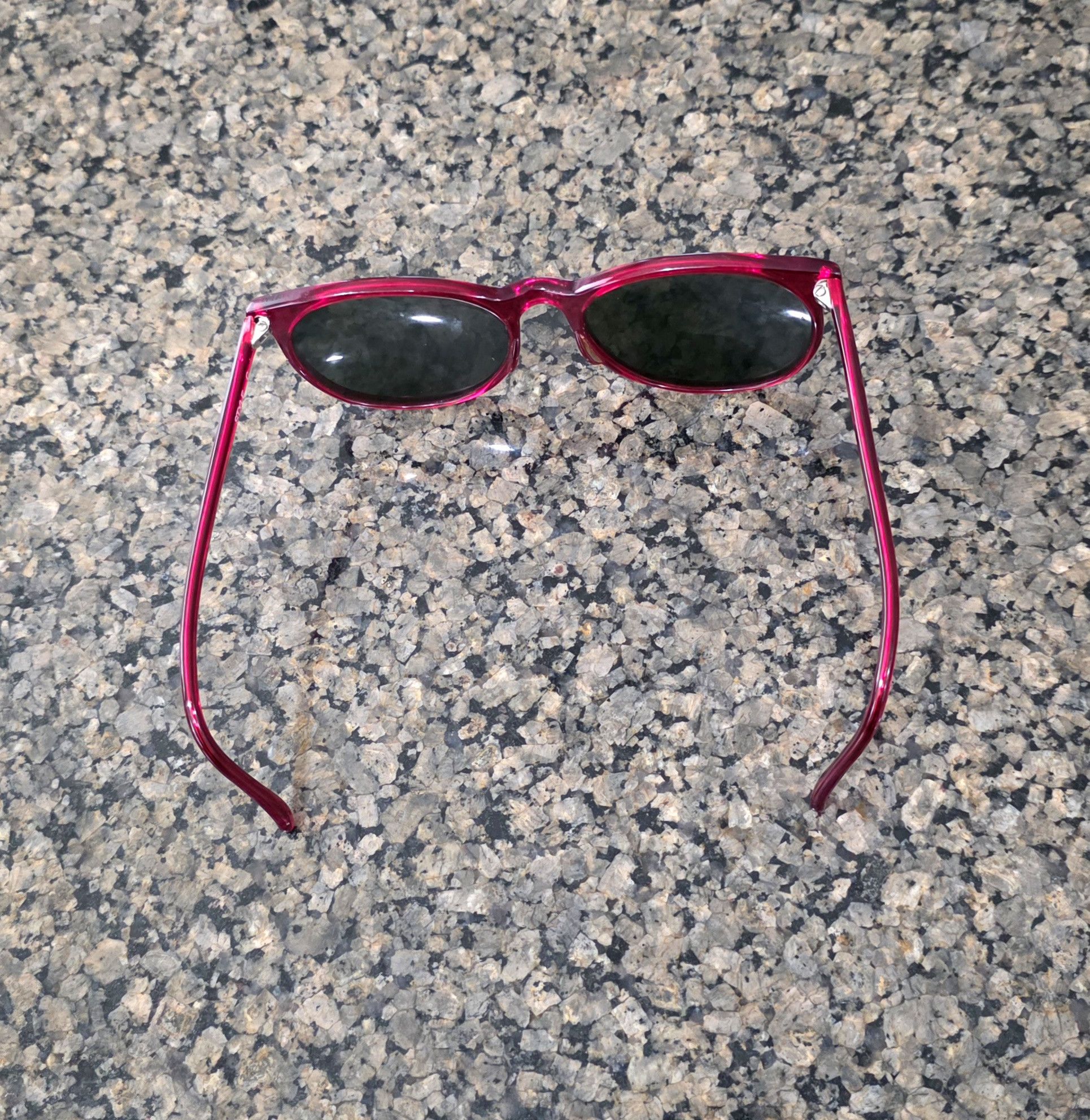 RayBan Ray Ban Bausch & Lomb Sunglasses Style C B&L Rare Red Frame Size ONE SIZE - 6 Thumbnail