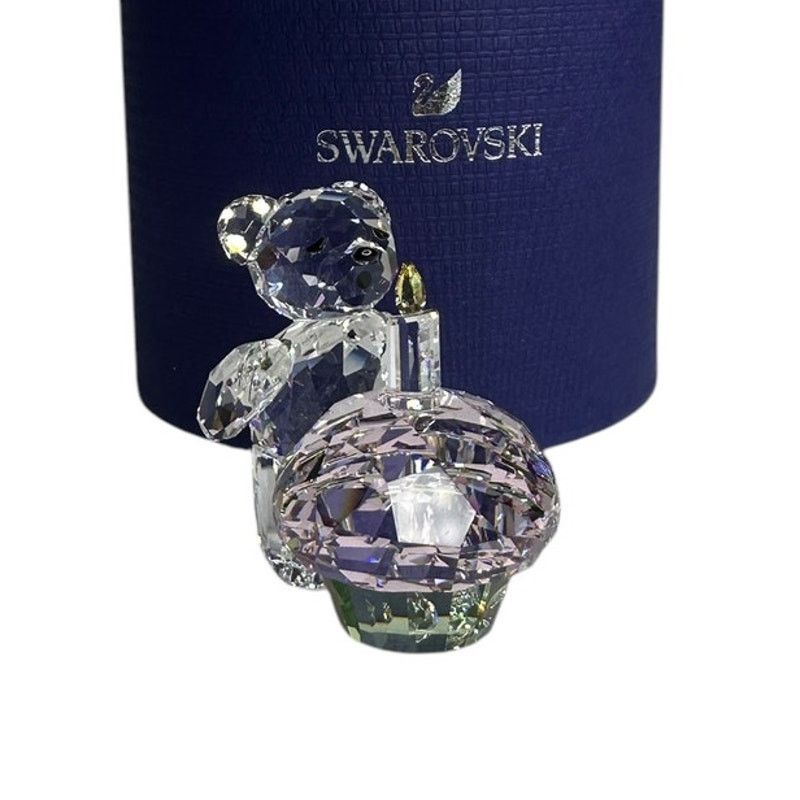 Swarovski Swarovski Bear Time To Celebrate Cupcake Crystal Figurine Size ONE SIZE - 2 Thumbnail