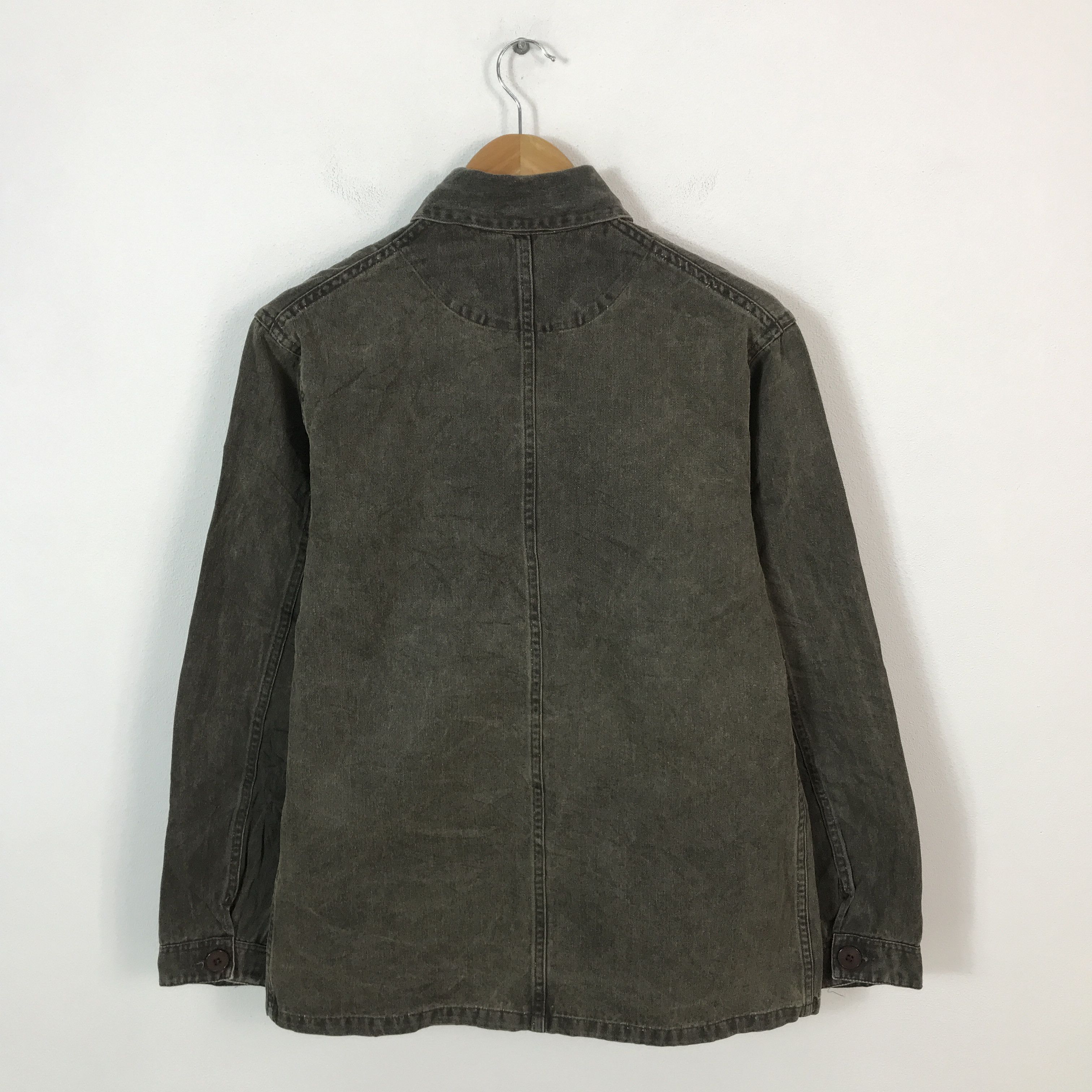 Danton Danton Button Up Jacket Design Black faded Size US M / EU 48-50 / 2 - 3 Thumbnail