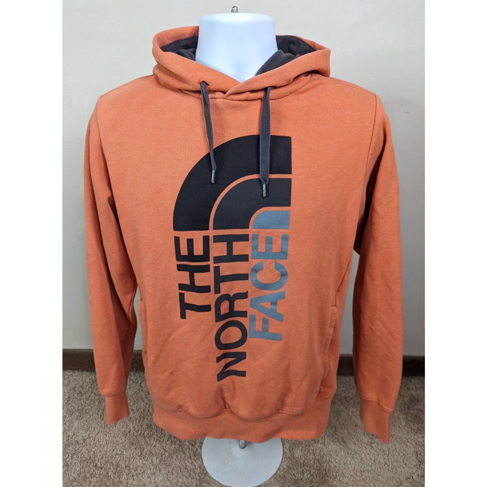 The North Face The North Face Orange Hoodie Sweatshirt Men S - Size Small Lob? Size US S / EU 44-46 / 1 - 2 Thumbnail
