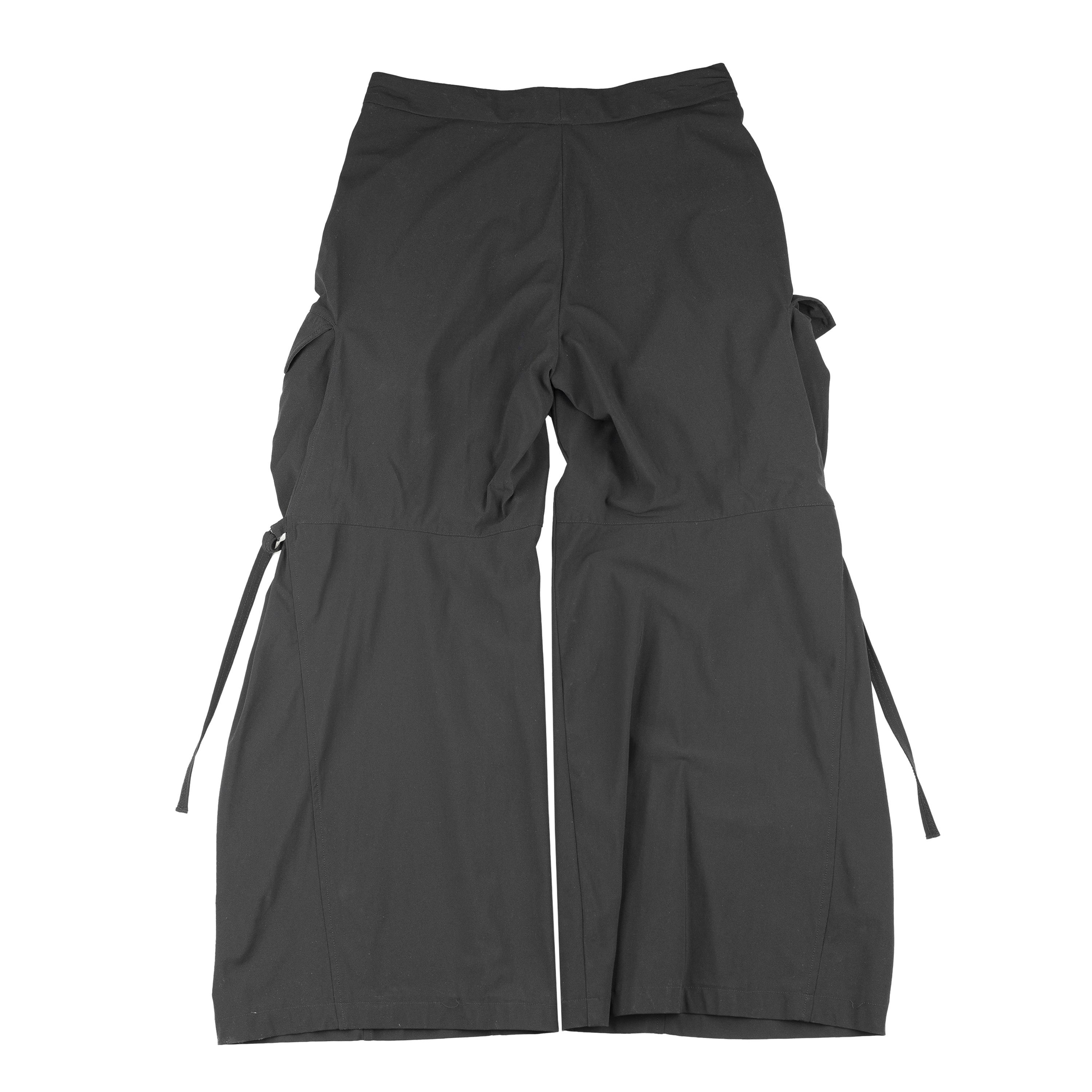 Marithe + Francois Girbaud Marithé François Girbaud Multipocket Cargo Black Pants Size 27" / US 4 / IT 40 - 3 Thumbnail
