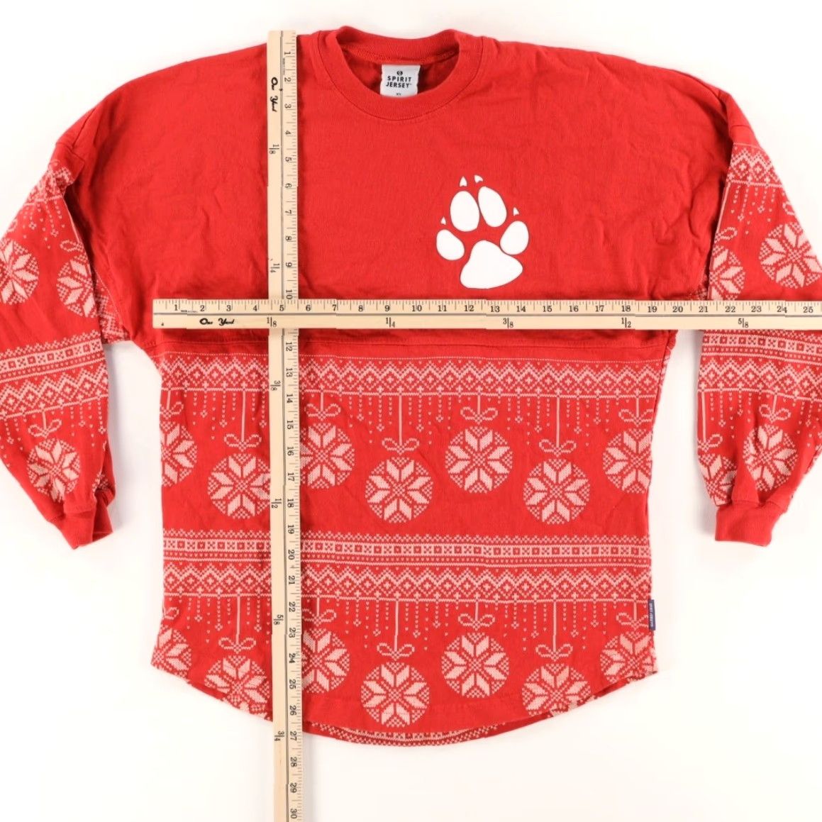 Vintage Spirit Jersey Great Wolf Lodge Holiday Red Women's XS Shirt Size XS / US 0-2 / IT 36-38 - 3 Thumbnail