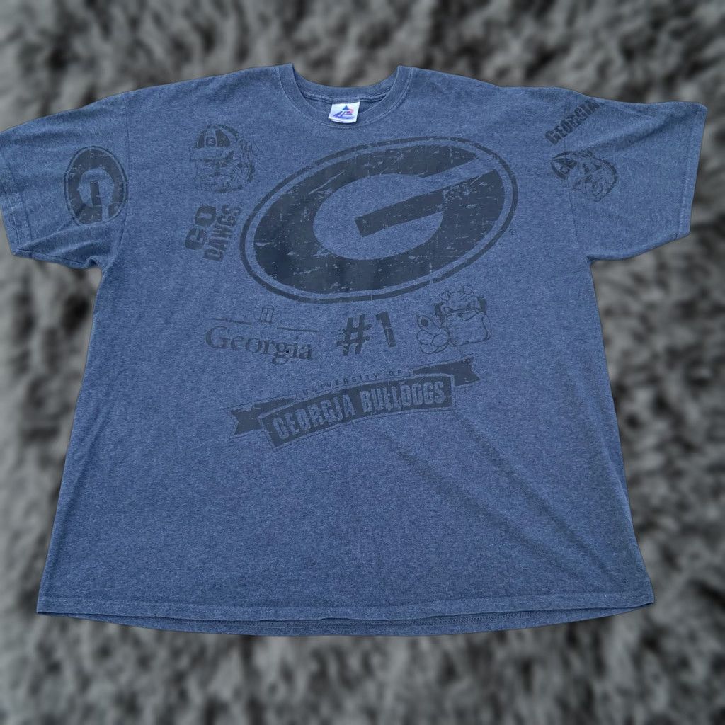 Gloverall VINTAGE Georgia Bulldogs T-Shirt Mens XL Red All over Print RARE 2XL (Unbranded) Size US XL / EU 56 / 4 - 1 Thumbnail