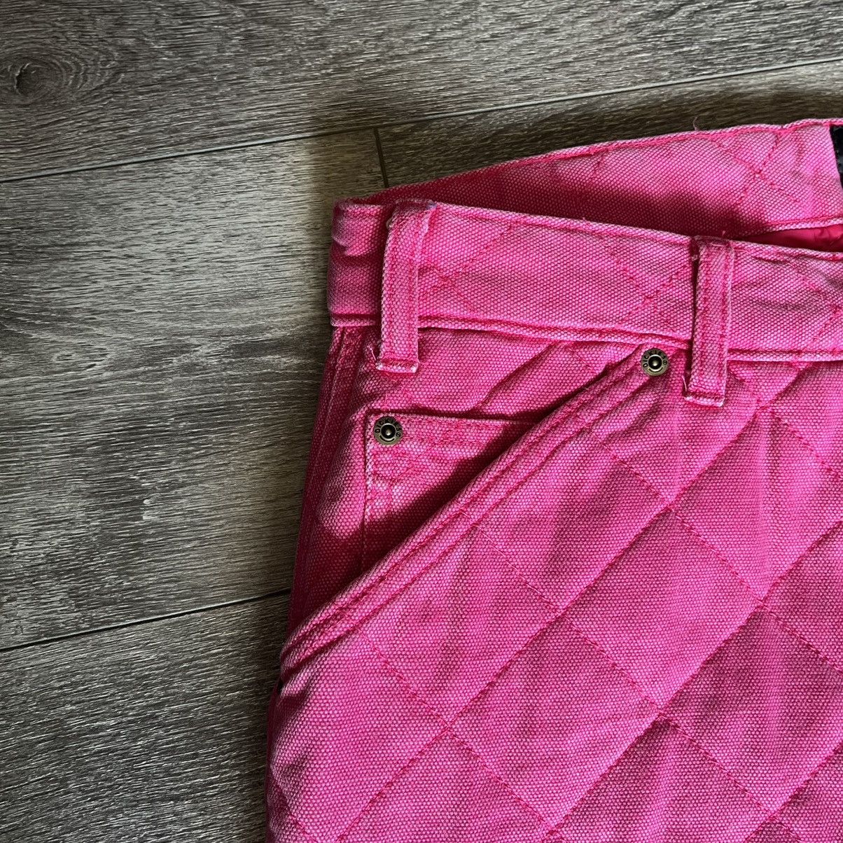 Dickies × Supreme Supreme x Dickies Quilted Double Knee Painter Pant Pink FW21 Size US 32 / EU 48 - 10 Thumbnail