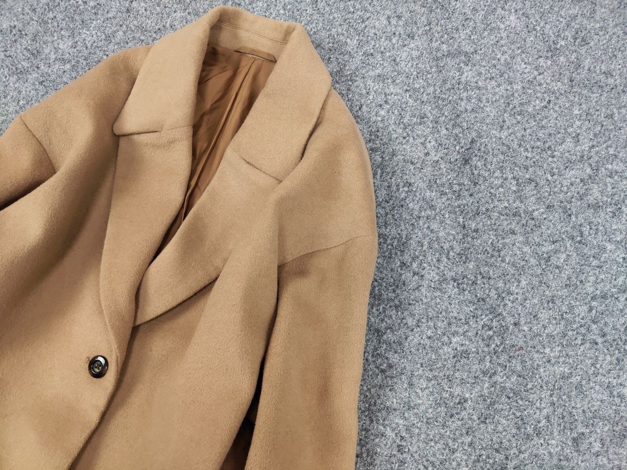 GU GU Japan Wool blend oversize chester Beige Coat Jacket Size S / US 4 / IT 40 - 4 Thumbnail