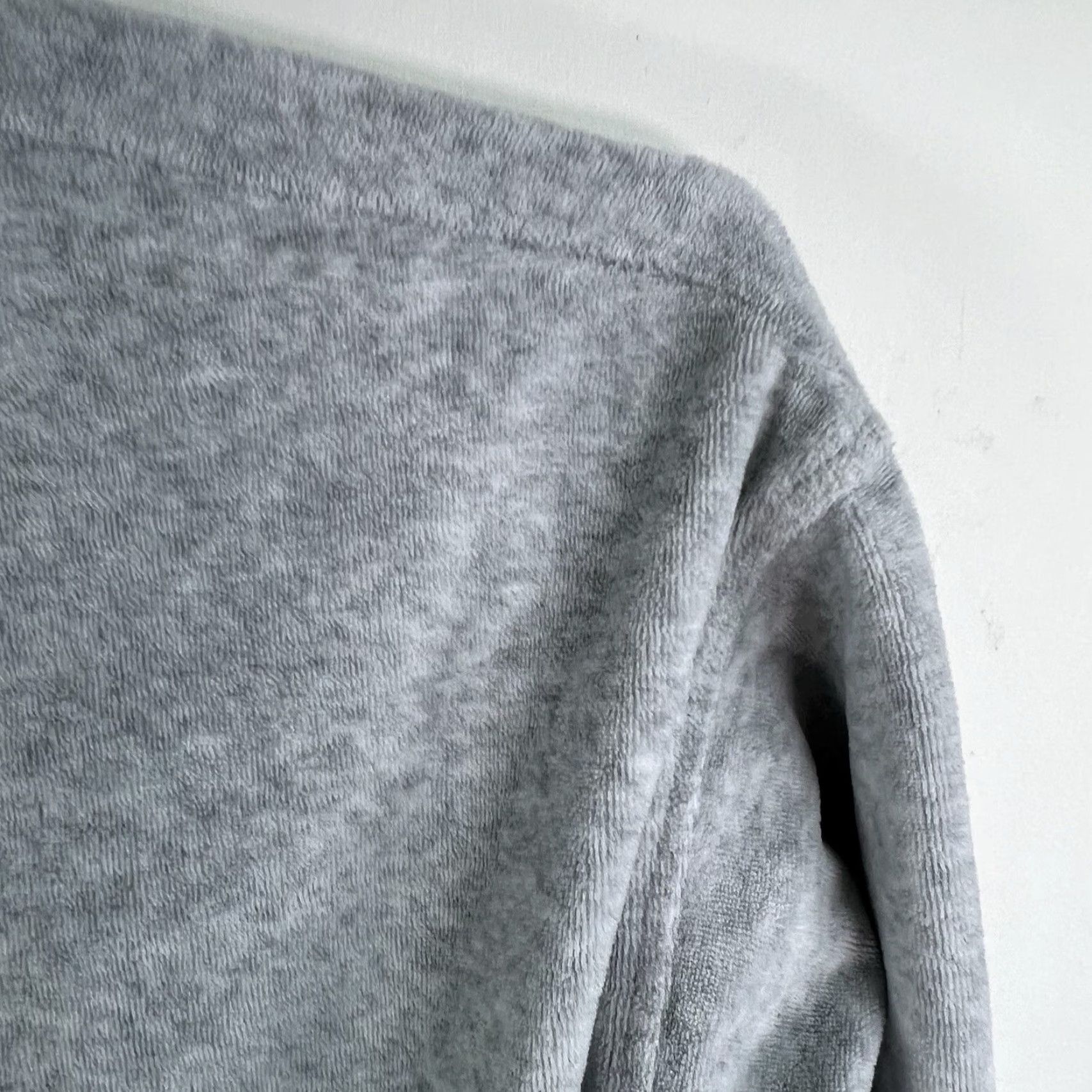 Vintage Aeire Hoodie Womens Size S Gray Hooded Pullover Sweatshirt Logo Activewear Casual Knit Pullover Size S / US 4 / IT 40 - 2 Thumbnail