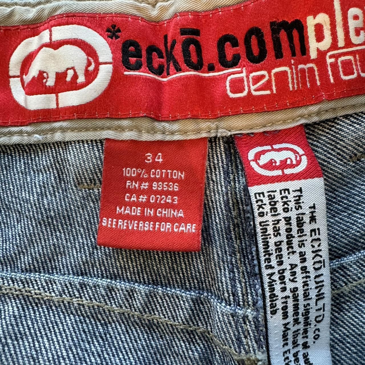Ecko Unltd. Y2K Ecko Baggy Fit Jeans Size 34 Size US 34 / EU 50 - 6 Thumbnail