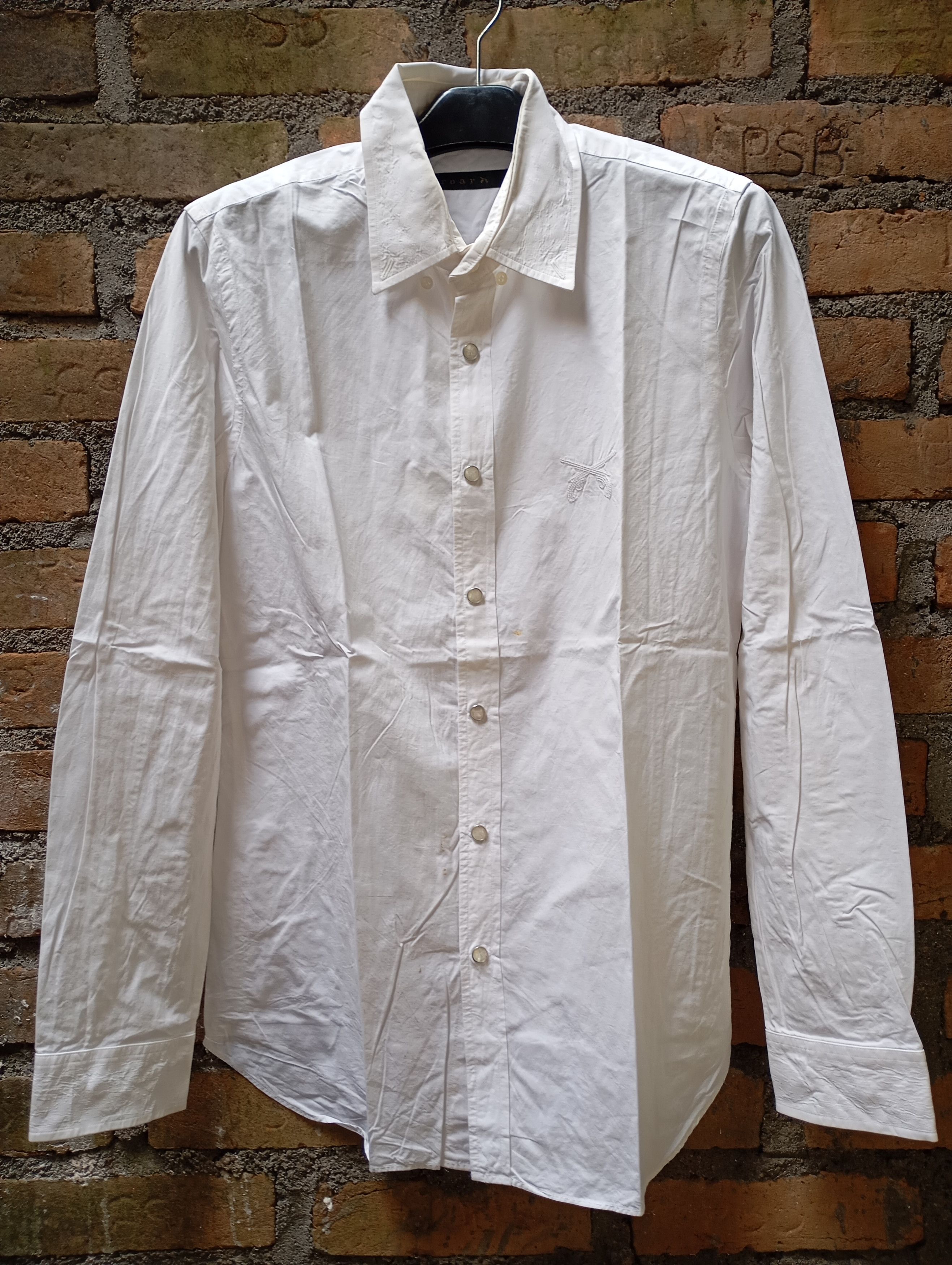 Japanese Brand × Roar Roar White Shirts Made in Japan Size XS / US 0-2 / IT 36-38 - 1 Thumbnail