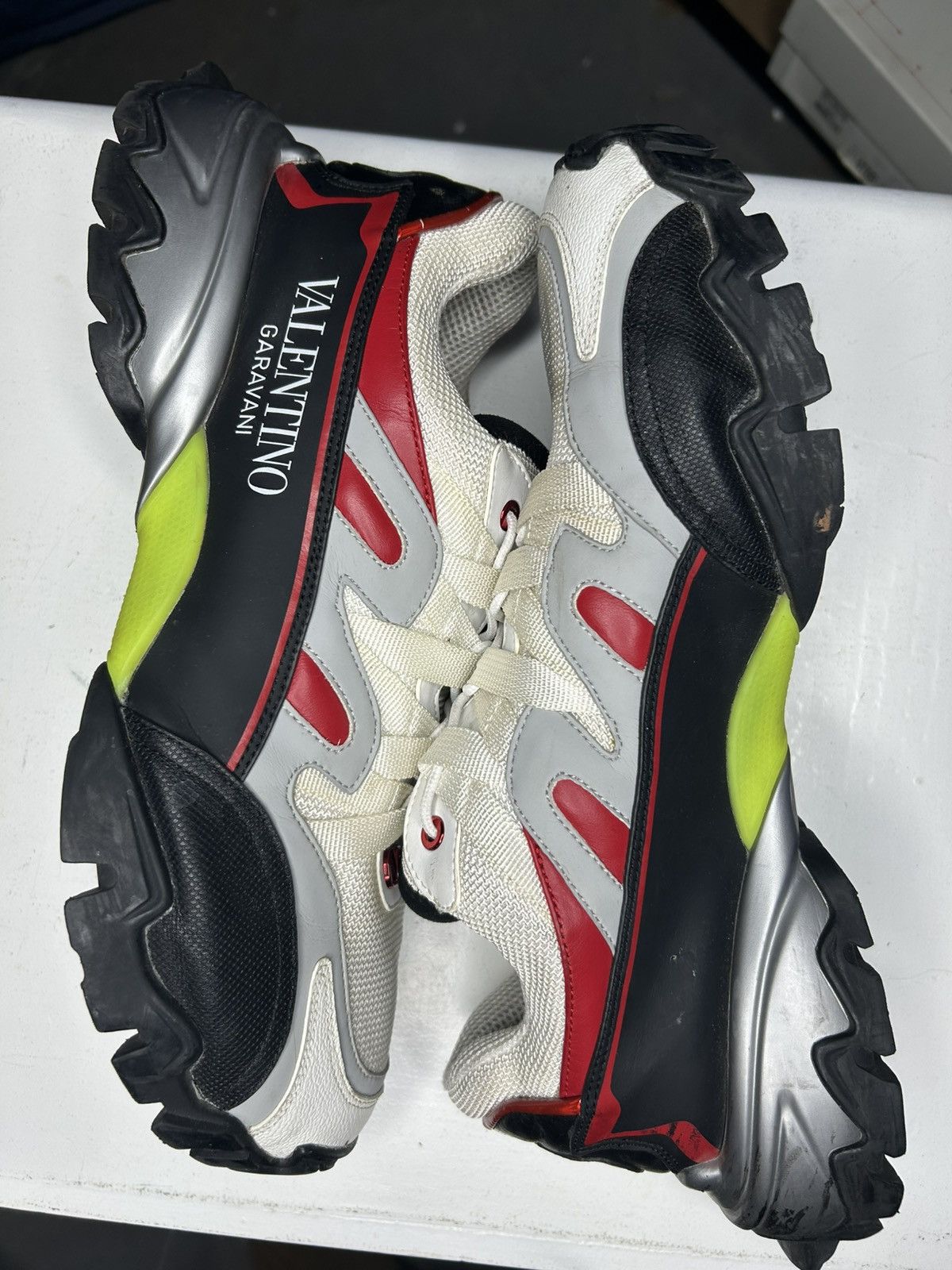 Valentino Size 45EU/12US Valentino Garavani Men's Climbers Trainers Size US 12 / EU 45 - 3 Thumbnail
