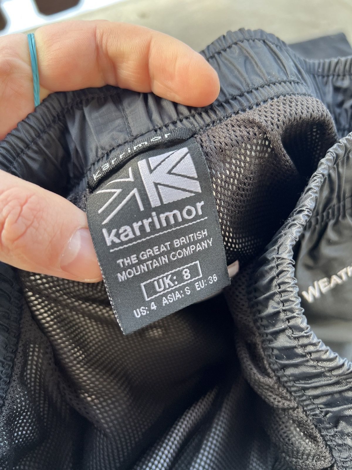 Karrimor Karrimor Weathertite Pants Size 27" / US 4 / IT 40 - 4 Thumbnail