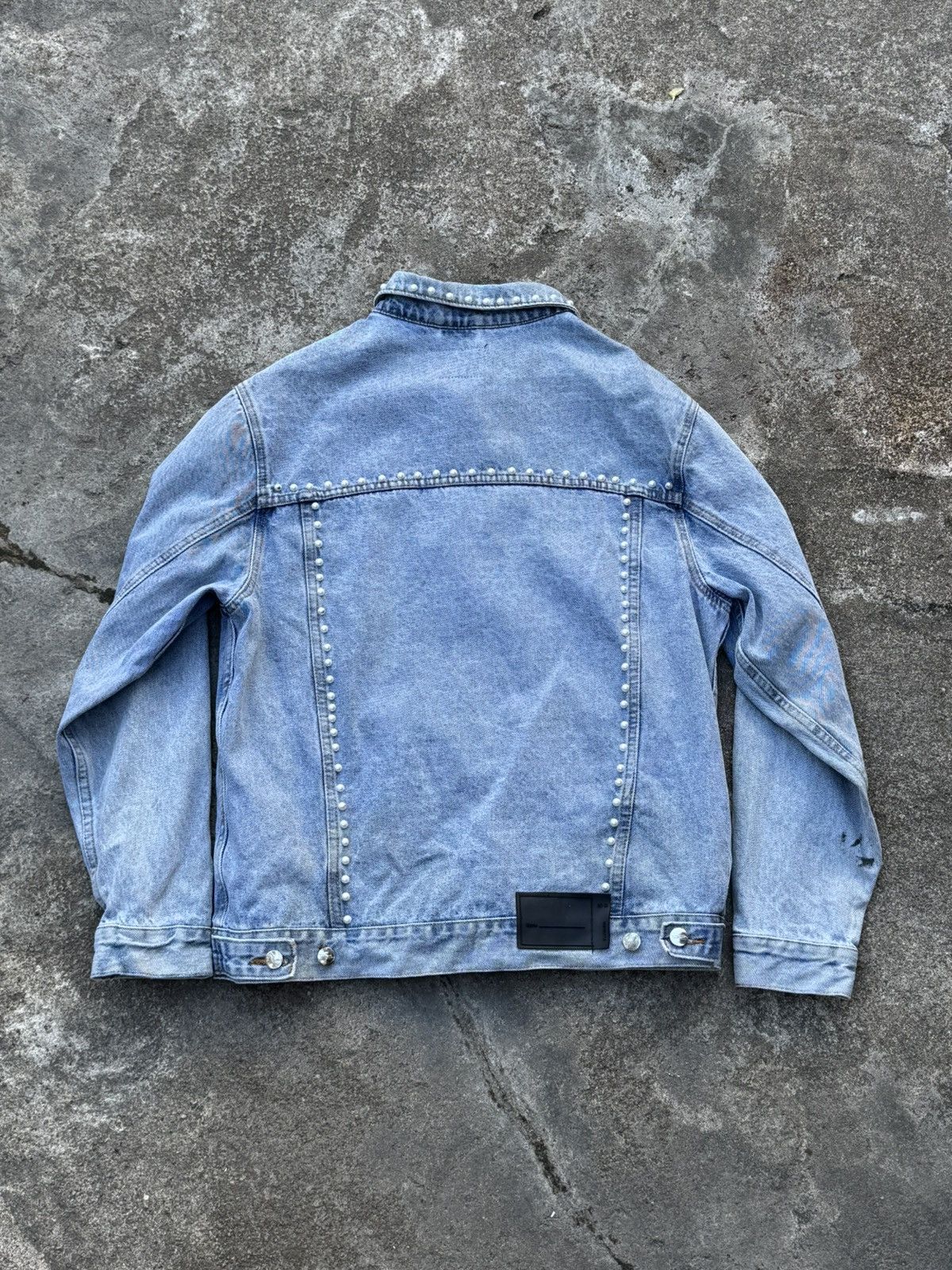 WE11DONE WE11DONE PEARL DENIM JACKET Size US L / EU 52-54 / 3 - 3 Thumbnail