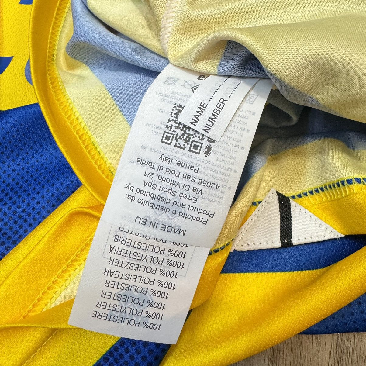 Errea Parma 18/19 home shirt #3 Dimarco (Bnwt) Size US L / EU 52-54 / 3 - 9 Thumbnail