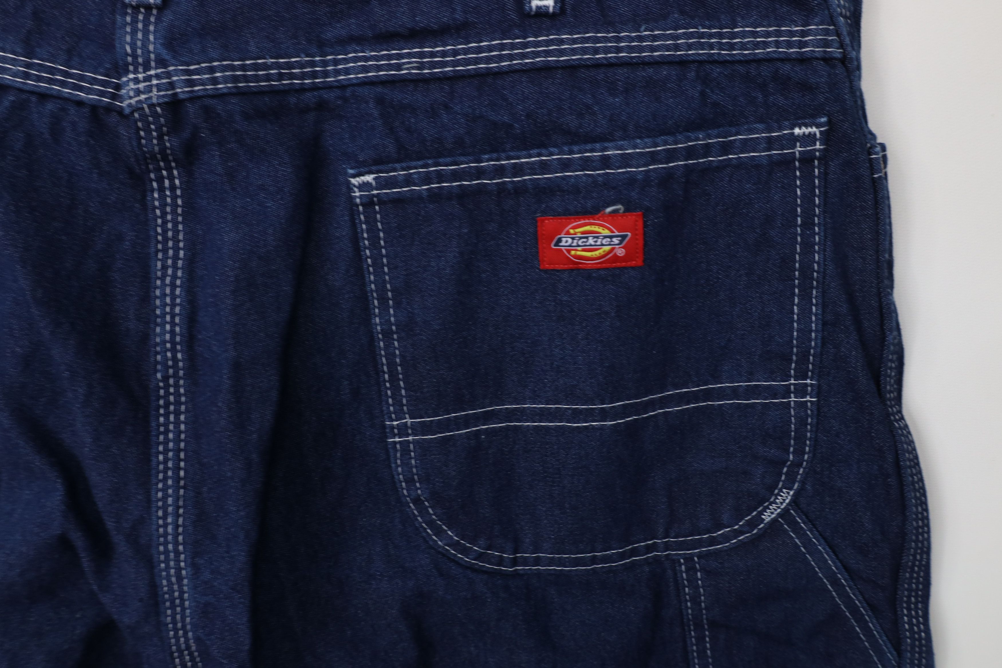Dickies Vintage Y2K Dickies Wide Leg Dungaree Denim Jeans Cotton Size US 38 / EU 54 - 11 Thumbnail