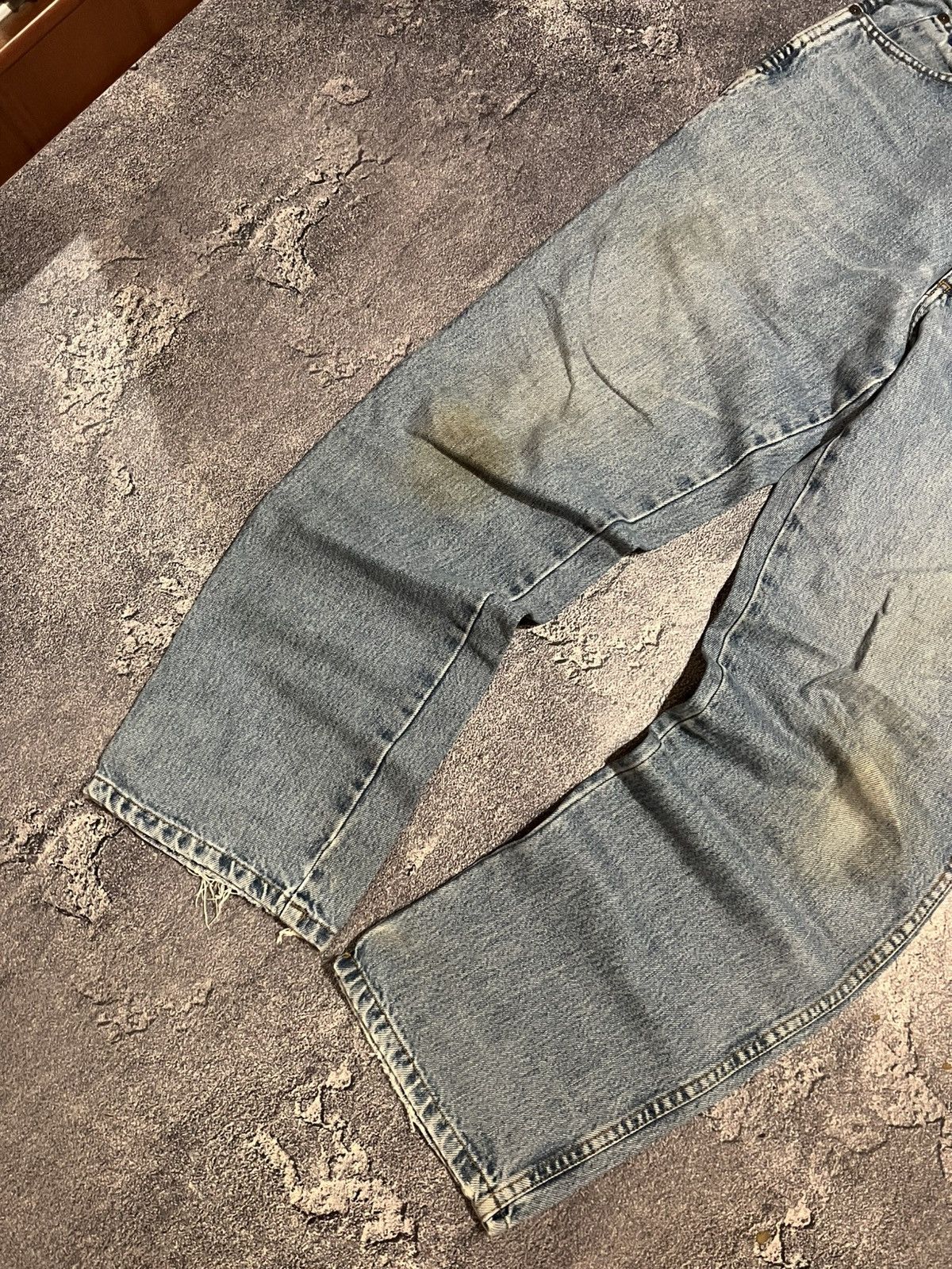 Japanese Brand Distressed Jeans Number Nine Style / Vintage Streetwear 90s Size US 30 / EU 46 - 3 Thumbnail