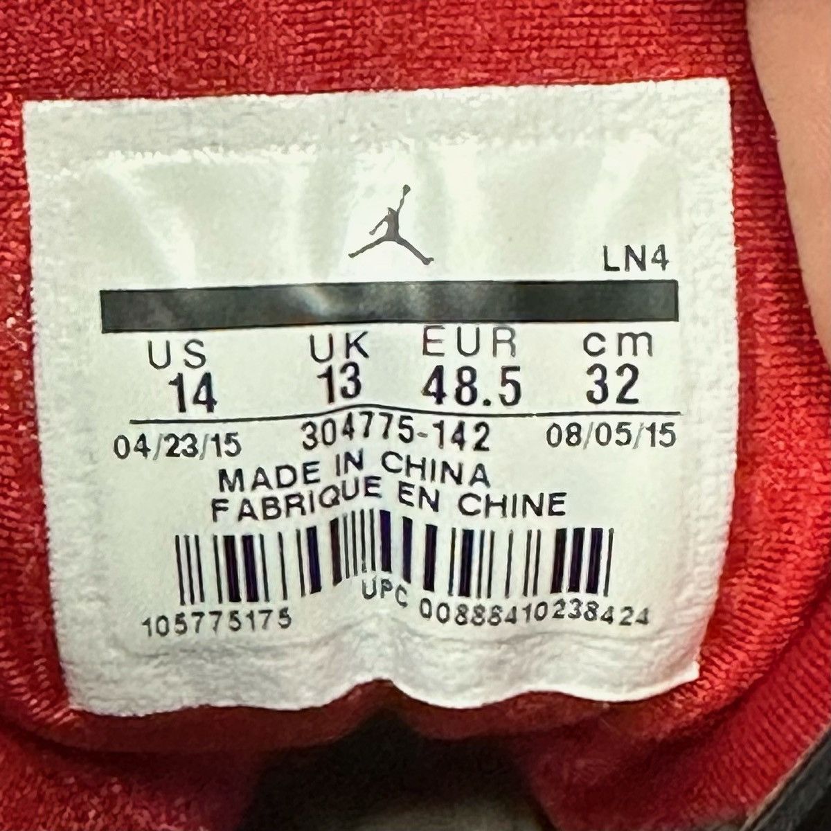 Jordan Brand Size 14 - Nike Jordan 7 Retro Sweater - 304775-142 Size US 14 / EU 47 - 6 Thumbnail