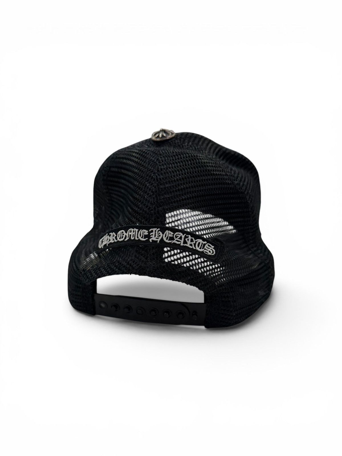 Chrome Hearts Chrome Hearts Fleur Trucker Hat Size ONE SIZE - 3 Thumbnail