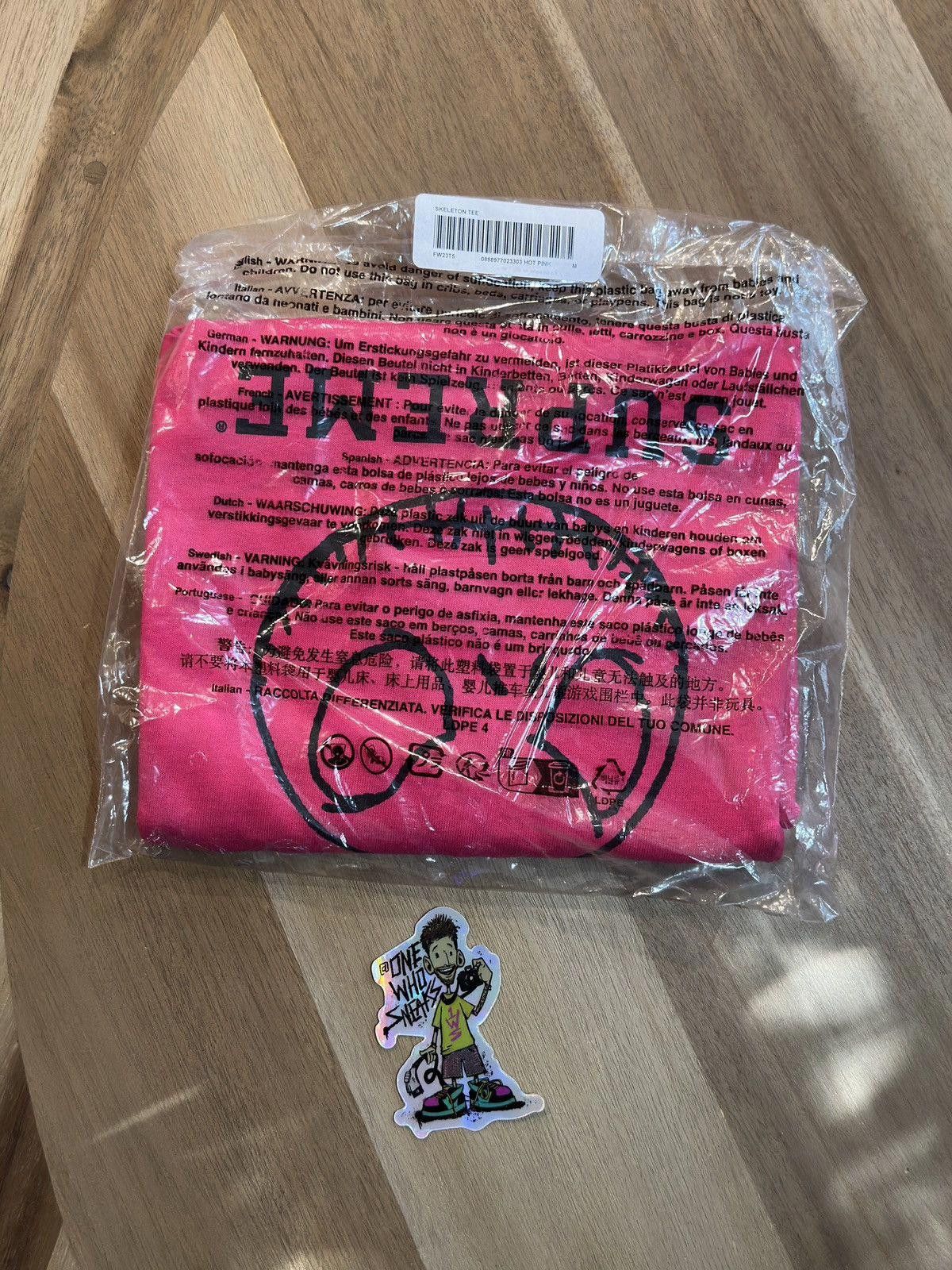 Supreme Supreme Skeleton Tee & Sticker Size Medium Size US M / EU 48-50 / 2 - 4 Thumbnail