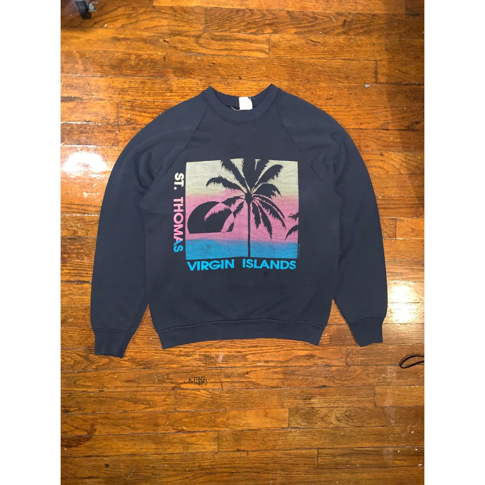 Fruit Of The Loom × Vintage St Thomas Virgin Islands Crewneck Sweatshirt USA Large Size US M / EU 48-50 / 2 - 1 Thumbnail