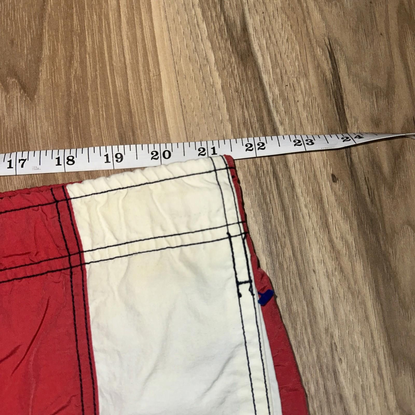 Nautica Nautica Mens Swim Trucks Size XL Red, White, Navy Drawstring Size US 36 / EU 52 - 6 Thumbnail