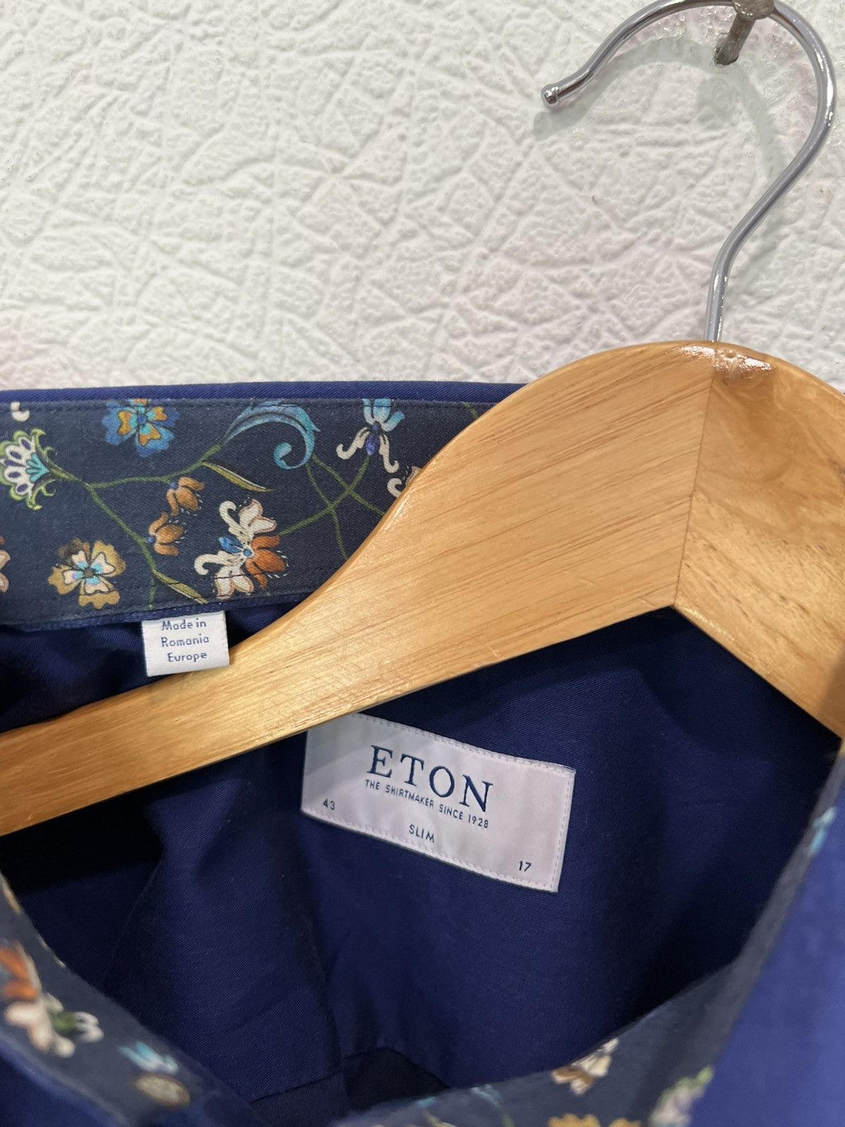 Eton Eton Blue Classic Button Shirt Large Size US L / EU 52-54 / 3 - 5 Thumbnail