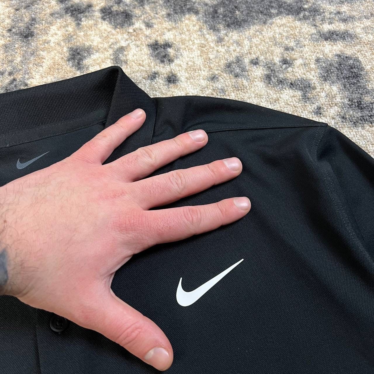 Nike Nike Swoosh Vintage Rugby Long Sleeve Streetwear Y2K Style Size US L / EU 52-54 / 3 - 4 Thumbnail