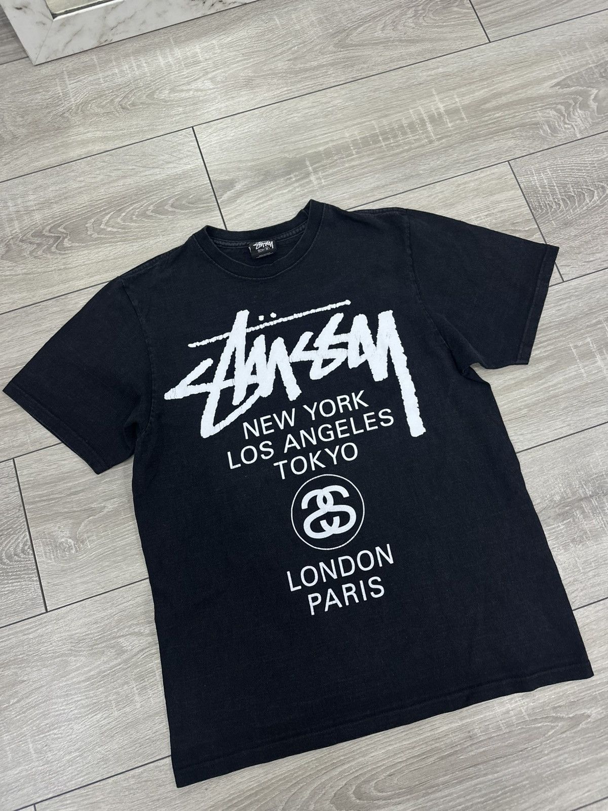 Stussy Stussy Vintage World Tour T-Shirt Tee Y2K Size US S / EU 44-46 / 1 - 4 Thumbnail