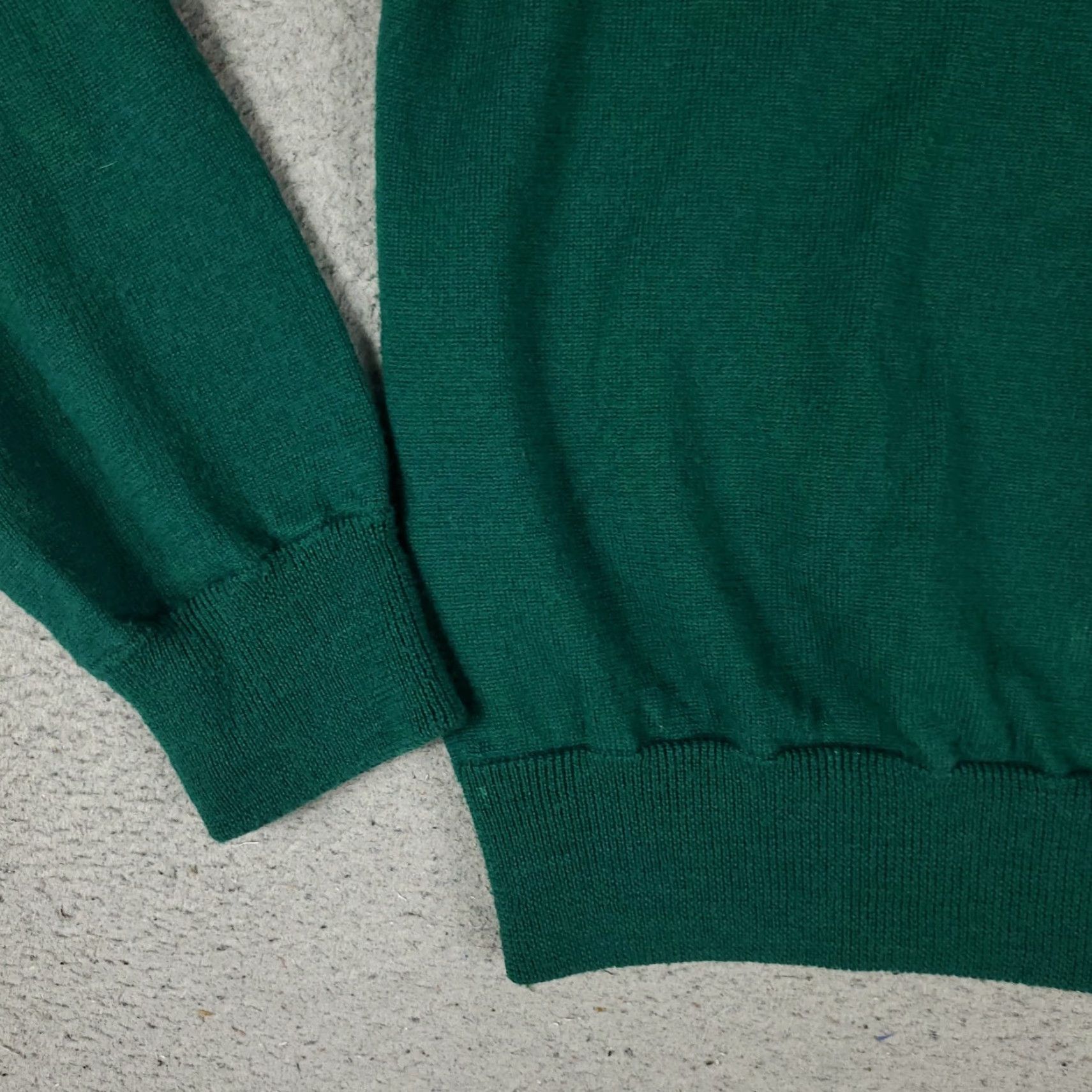 Brooks Brothers Brooks Brothers Sweater Mens XL Small Green Wool Knit 1/4 Zip Sweatshirt Size US S / EU 44-46 / 1 - 3 Thumbnail