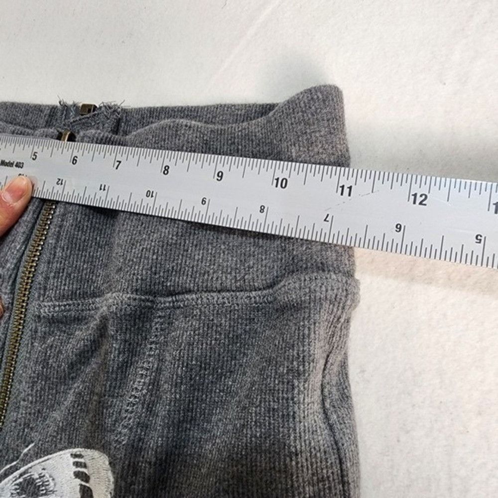 Other Tordrobes Signature Uzip Pants Small Gray Edgy Butterfly Size 26" / US 2 / IT 38 - 3 Thumbnail