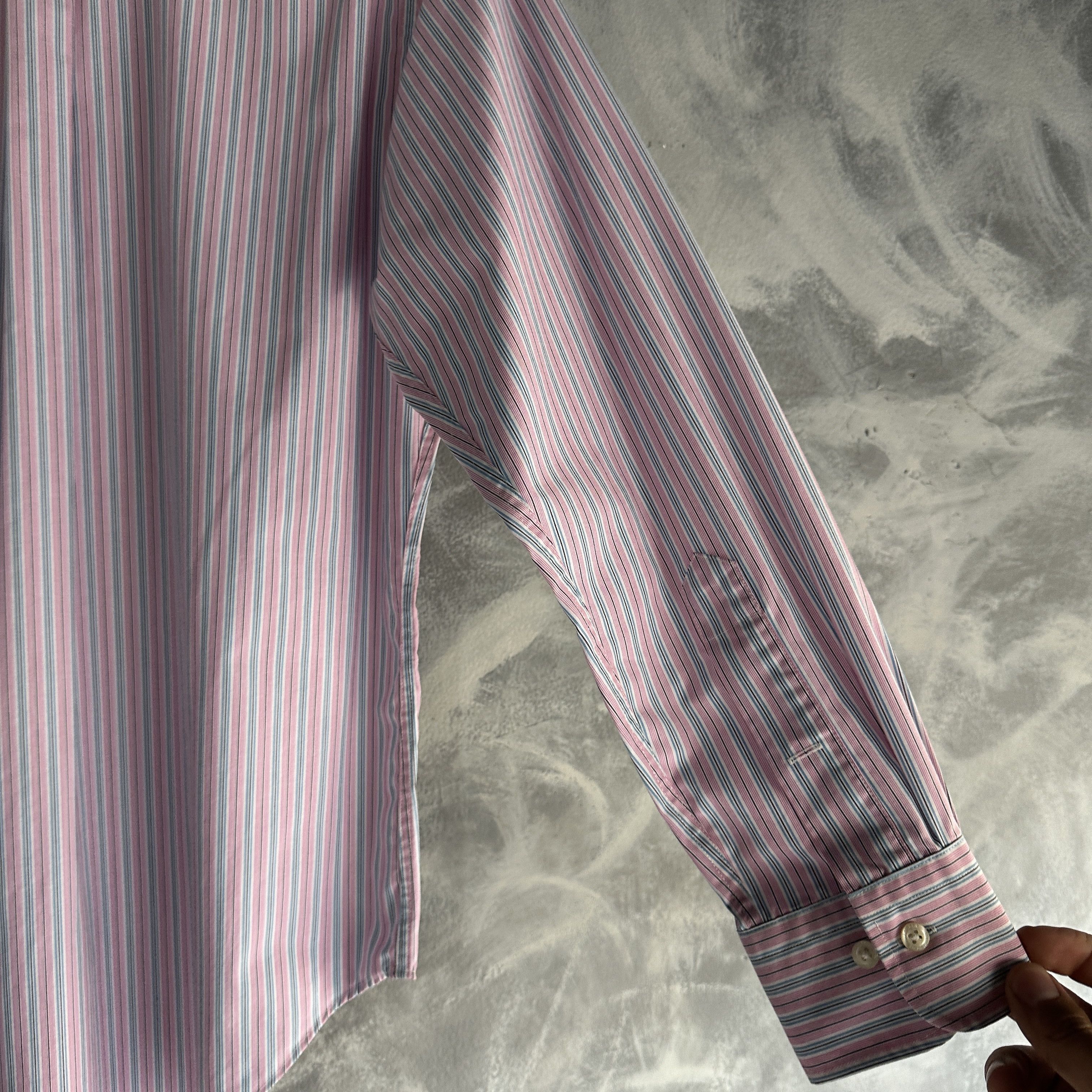 Polo Ralph Lauren Vtg Polo Ralph Lauren Button Down Shirt Mens Vertical Stripe Size US M / EU 48-50 / 2 - 8 Thumbnail