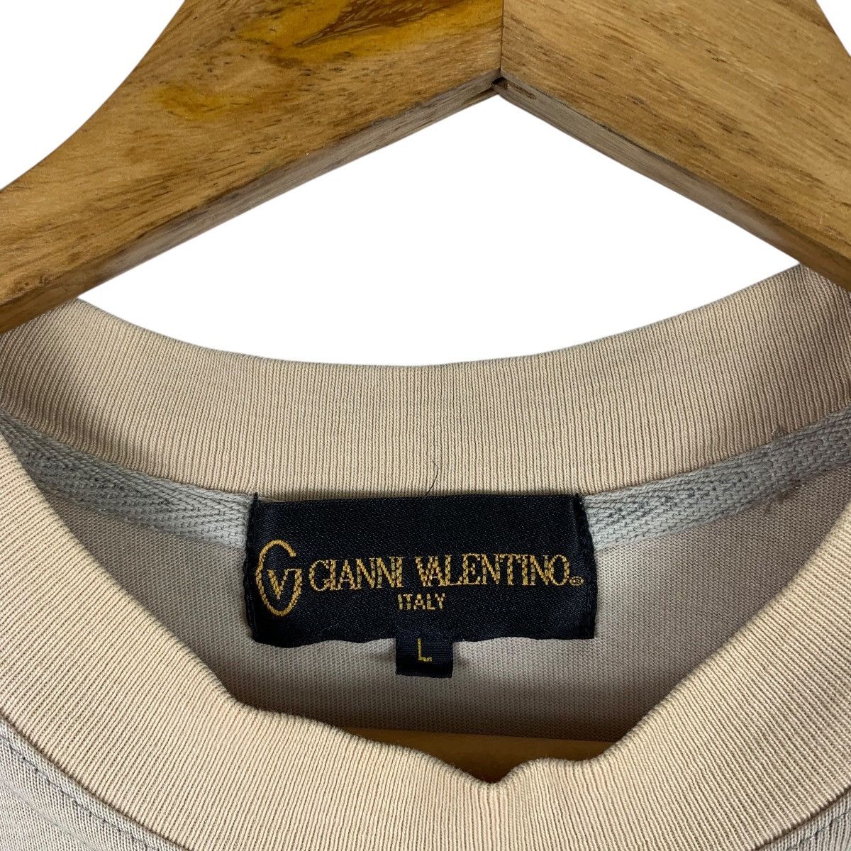 Gianni Valentino × Valentino GIANNI VALENTINO Italy Italian Designer Big Logo T-Shirt Size US L / EU 52-54 / 3 - 4 Thumbnail