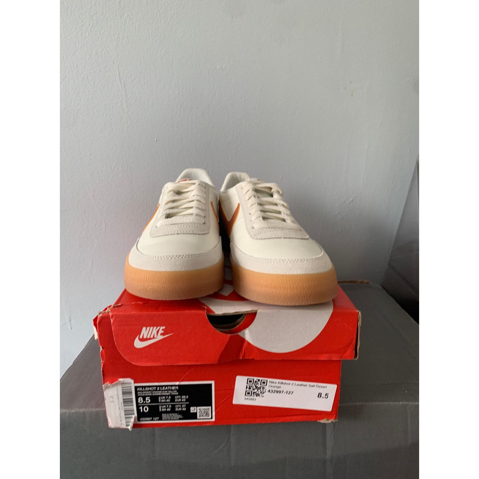 Nike Nike Killshot 2 Leather Sail Desert Orange Size 8.5 NEW Size US 8.5 / EU 41-42 - 2 Thumbnail